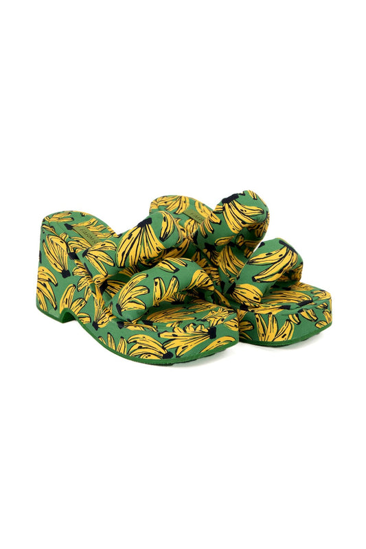 Farm Rio Banana Bossa Puffy Platform Sandal