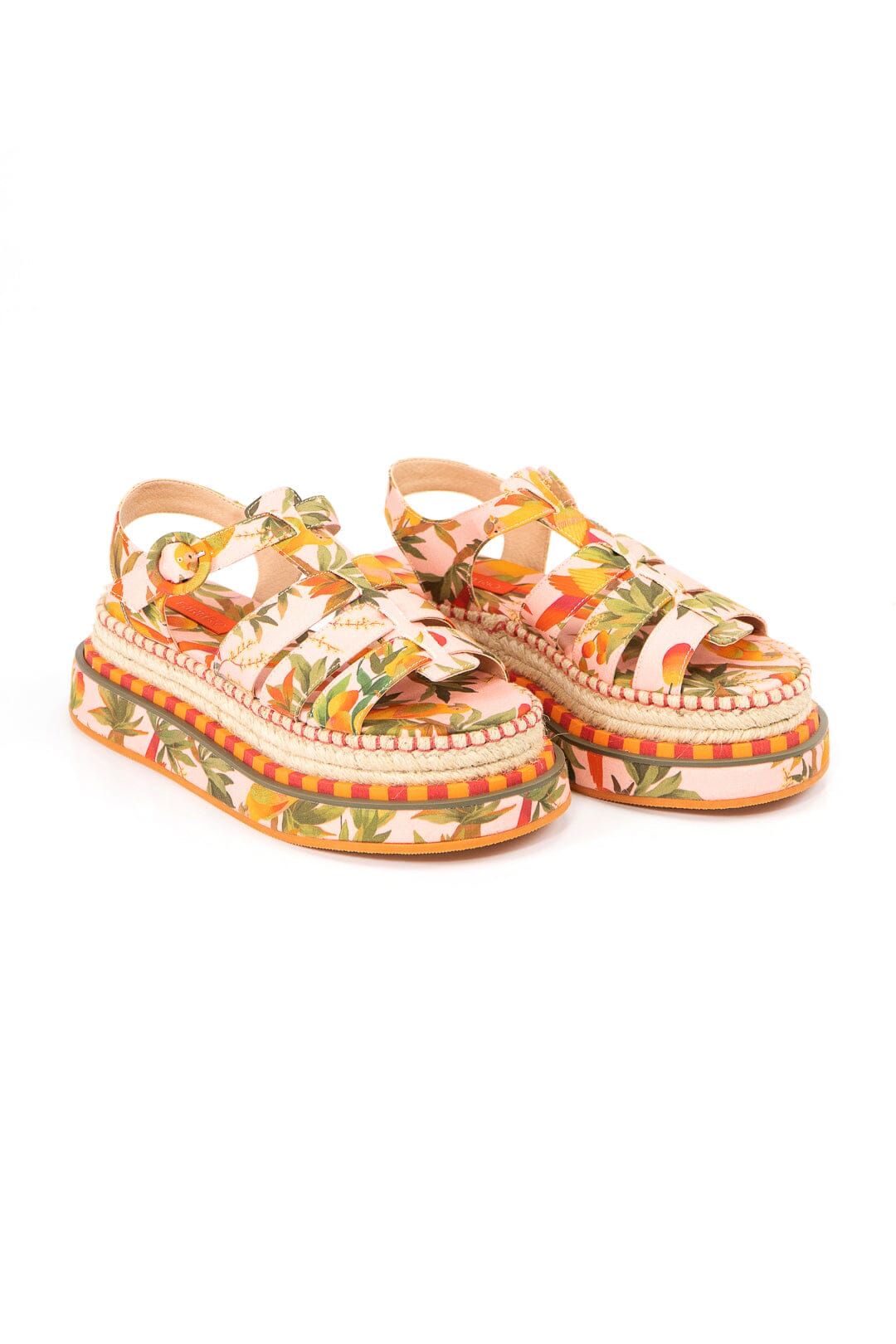 Farm Rio Mango Trees Espadrille Platform Sandal