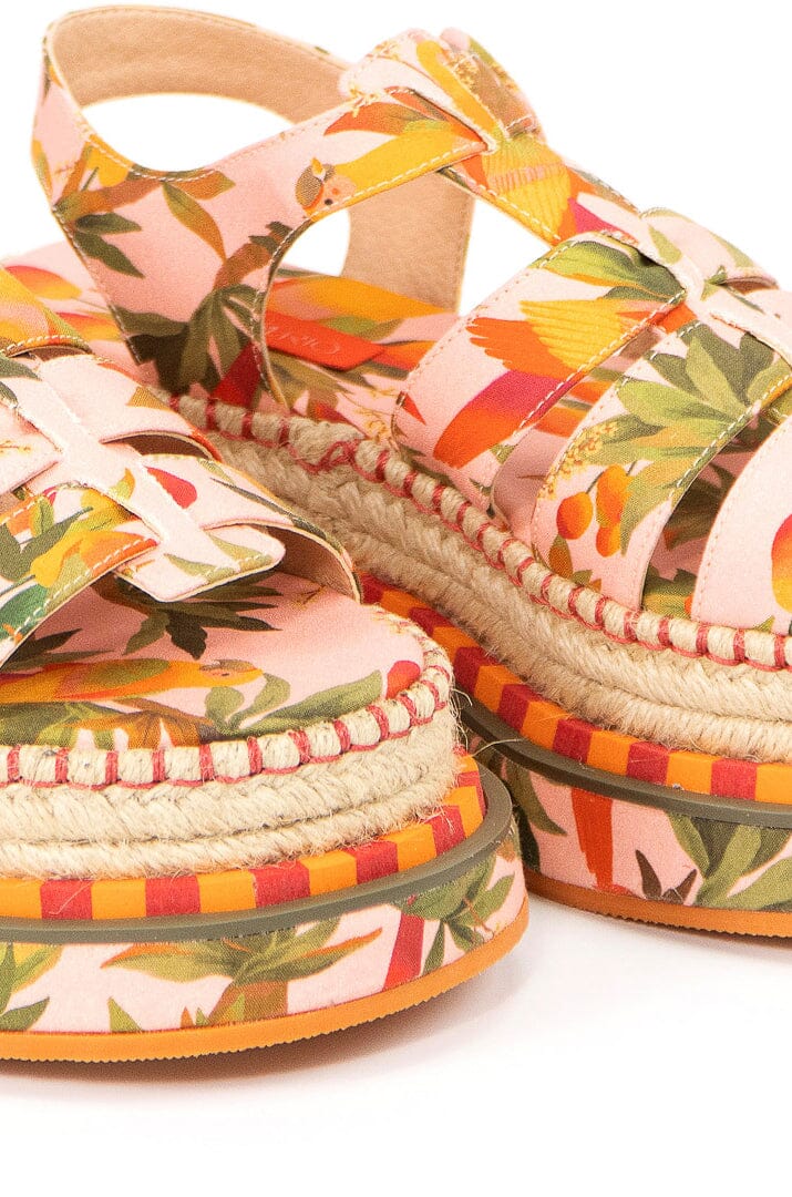 Farm Rio Mango Trees Espadrille Platform Sandal