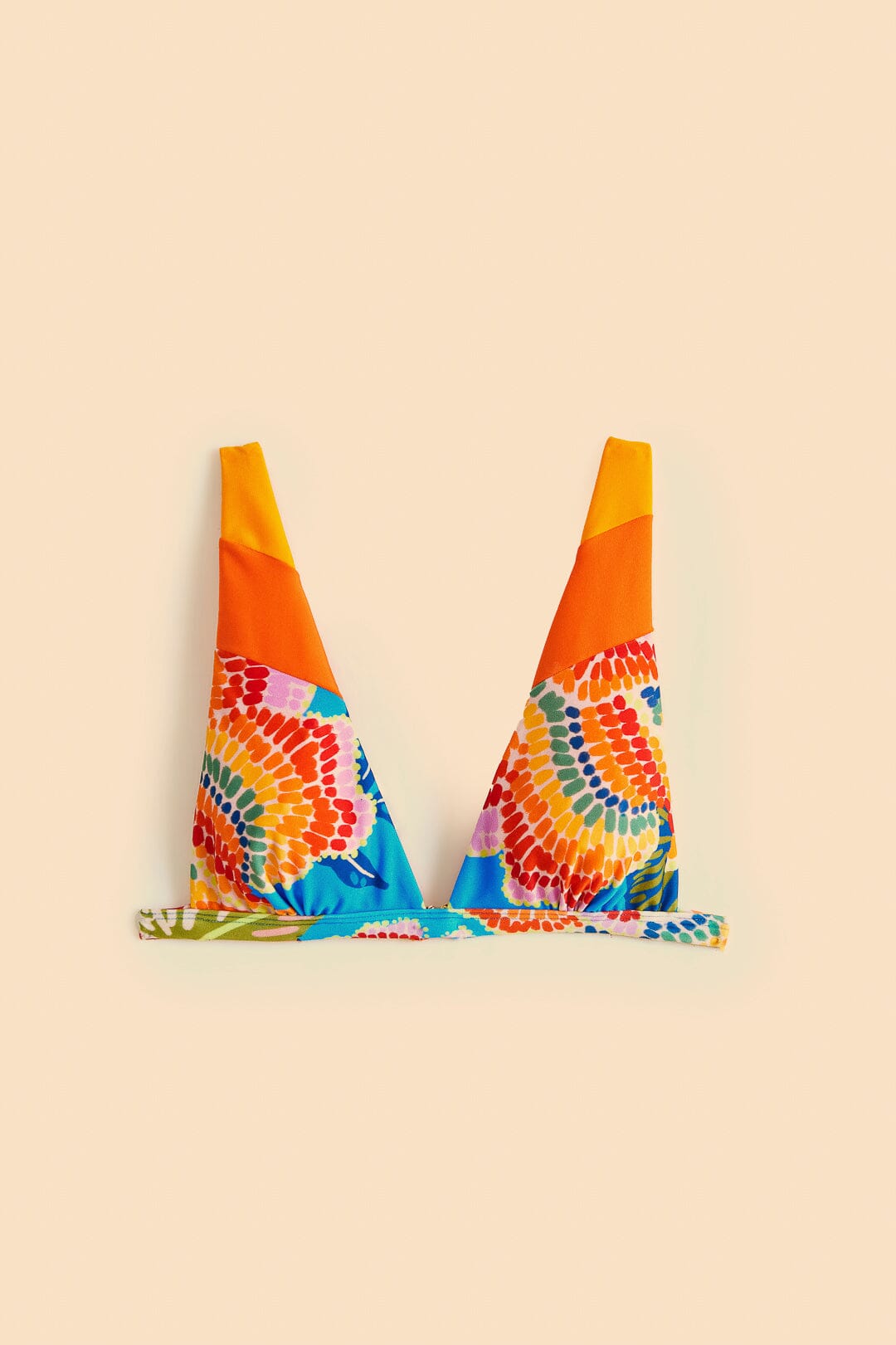 Farm Rio Dewdrop Spectrum Bikini Top