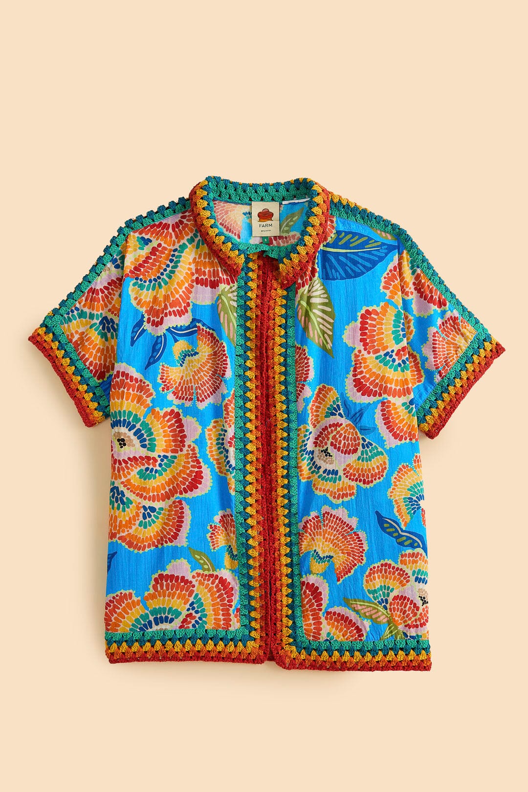 Farm Rio Dewdrop Spectrum Shirt