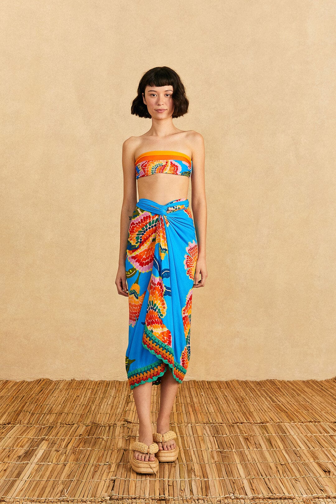 Farm Rio Dewdrop Spectrum Sarong