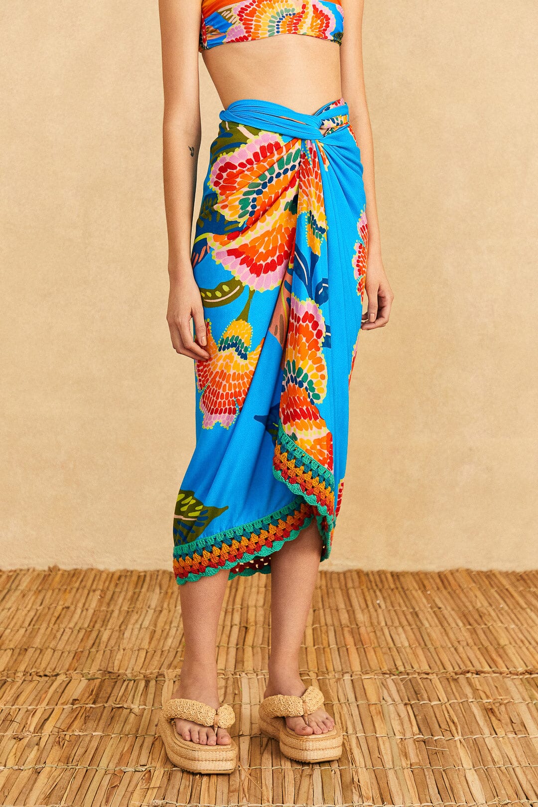 Farm Rio Dewdrop Spectrum Sarong