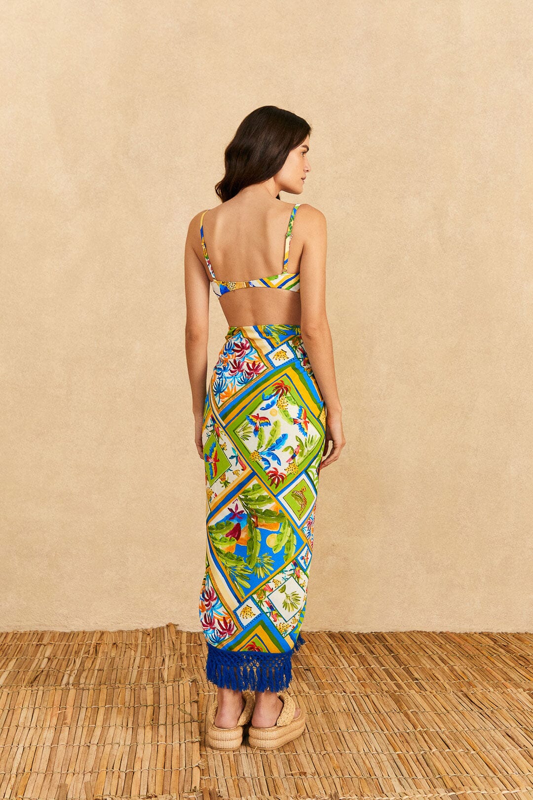 Farm Rio Bahia Mixed Scarves Sarong