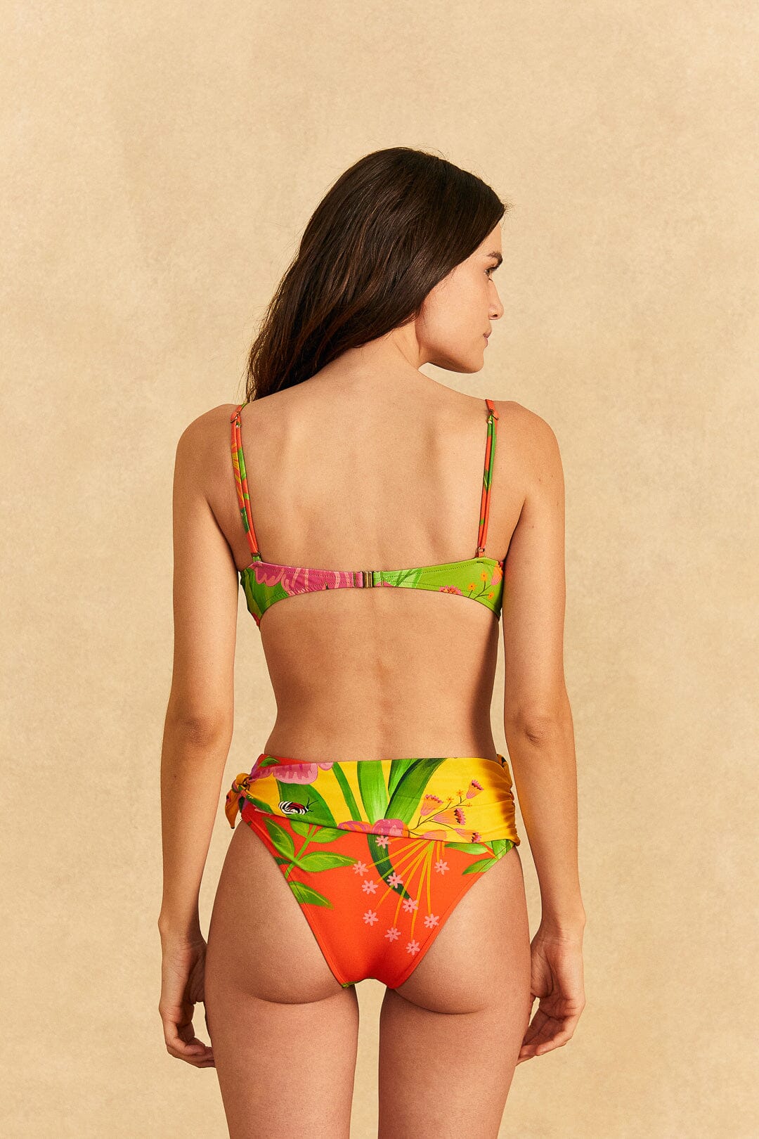 Farm Rio Romantic Garden Underwire Bikini Top