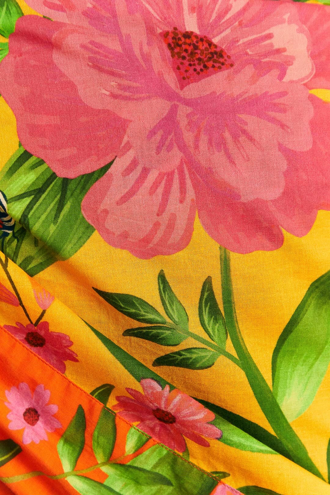 Farm Rio Romantic Garden Cover-Up Skirt
