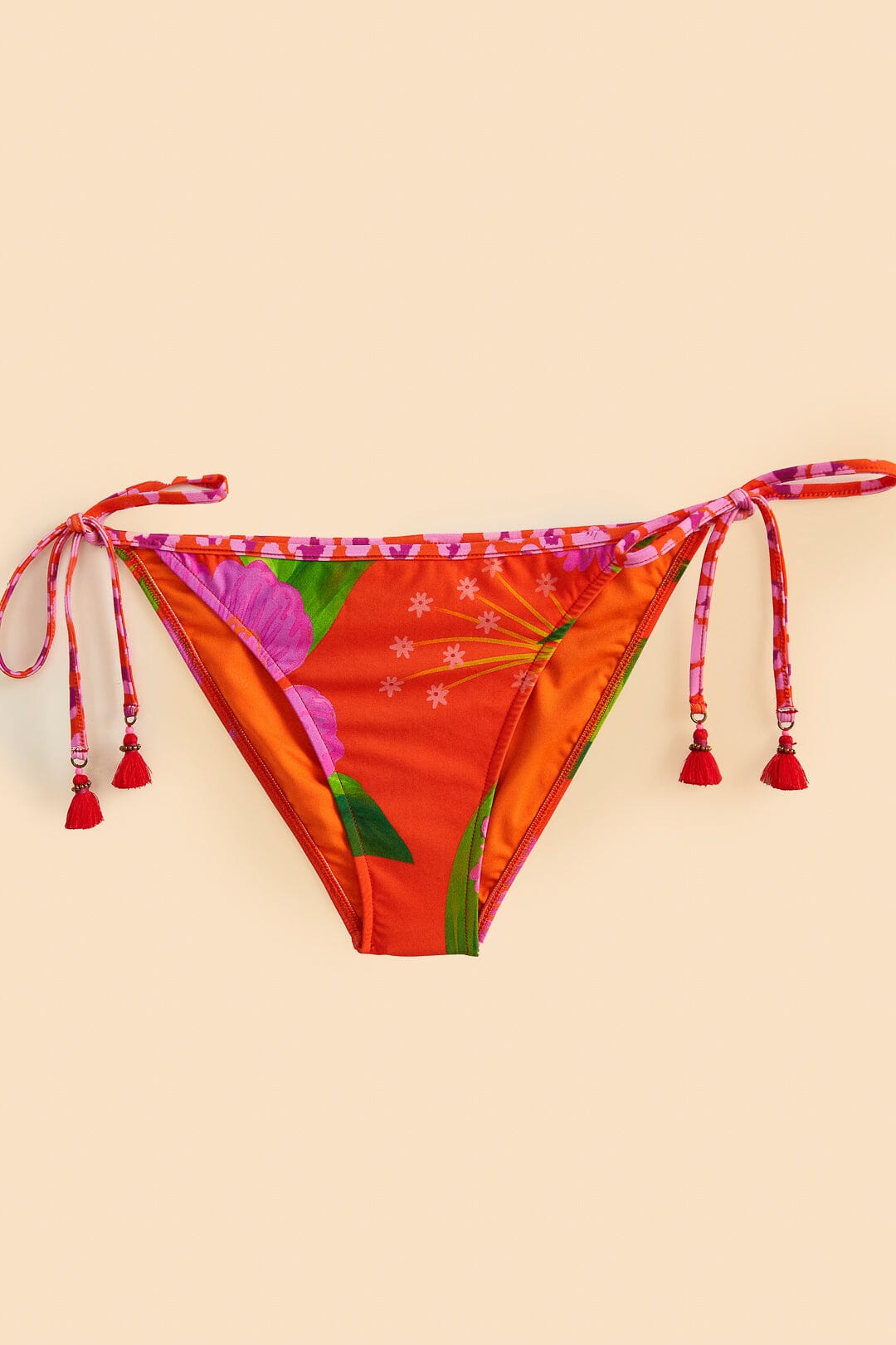 Farm Rio Romantic Garden & Leopard Pop Bikini Bottom