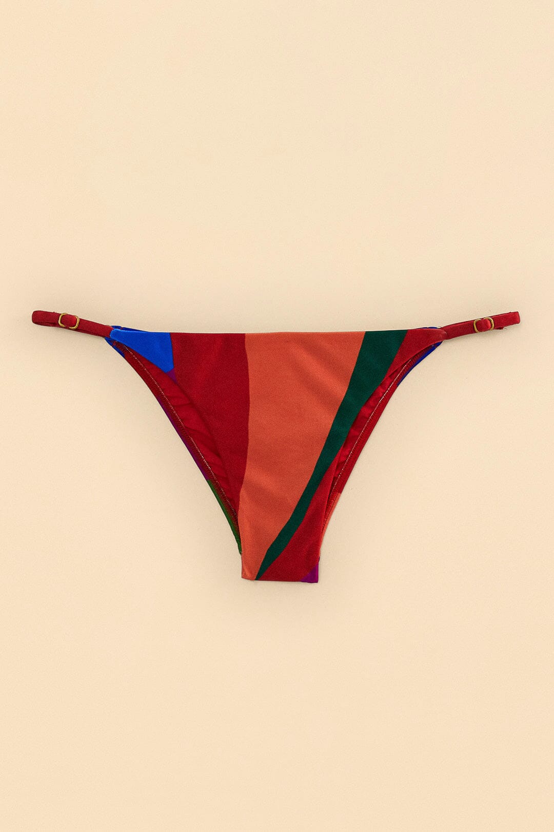 Farm Rio Colorful Leaves Cheeky Bikini Bottom