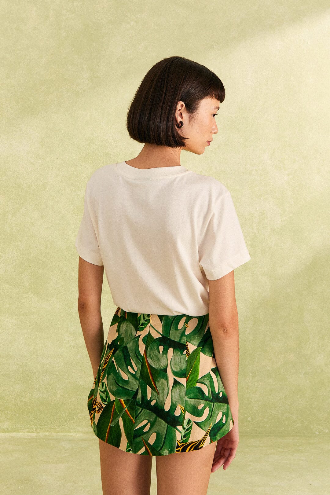 Farm Rio Tropical Leaves Shorts
