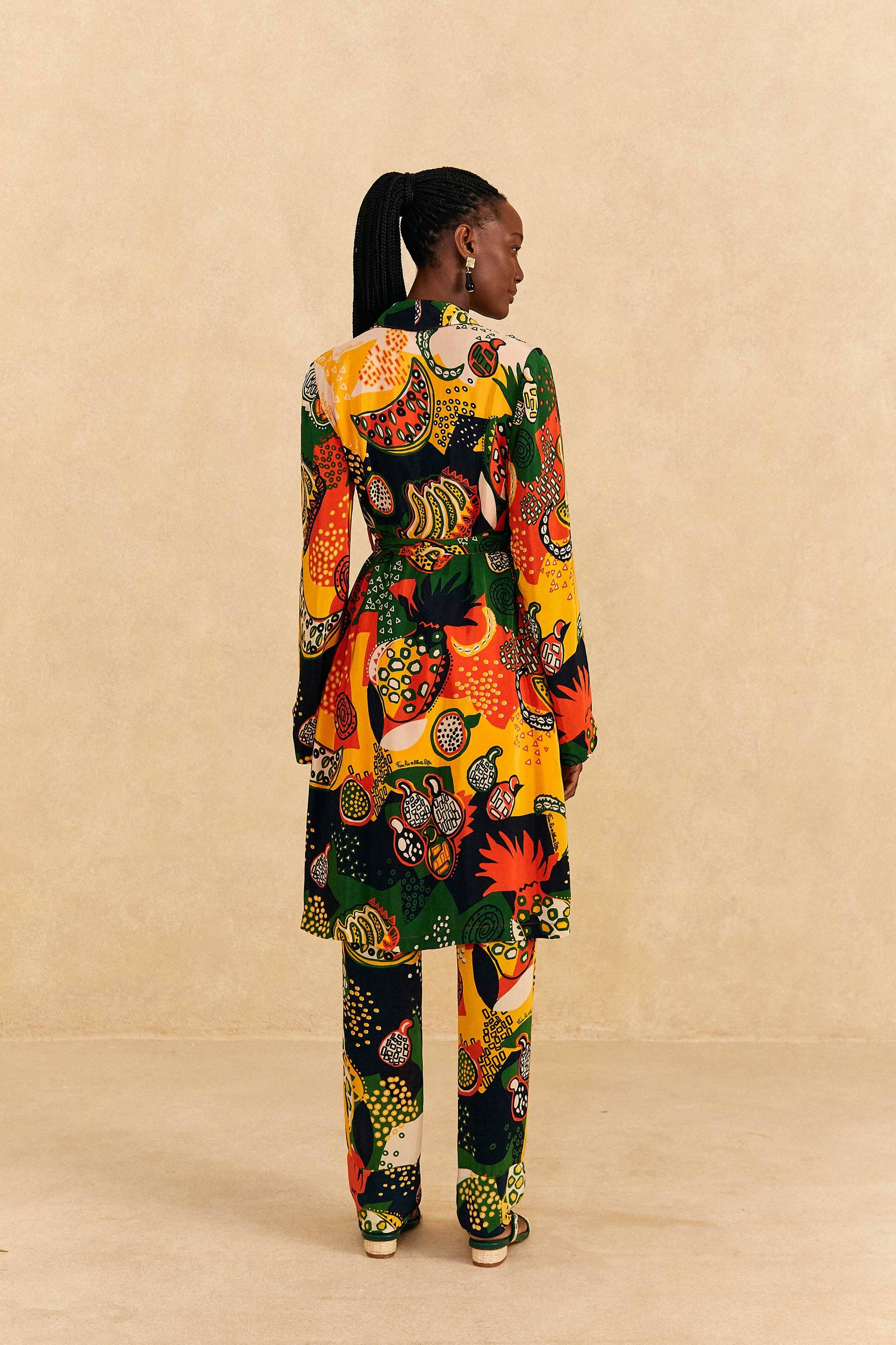 Farm Rio Tropittalist Multicolor Kimono
