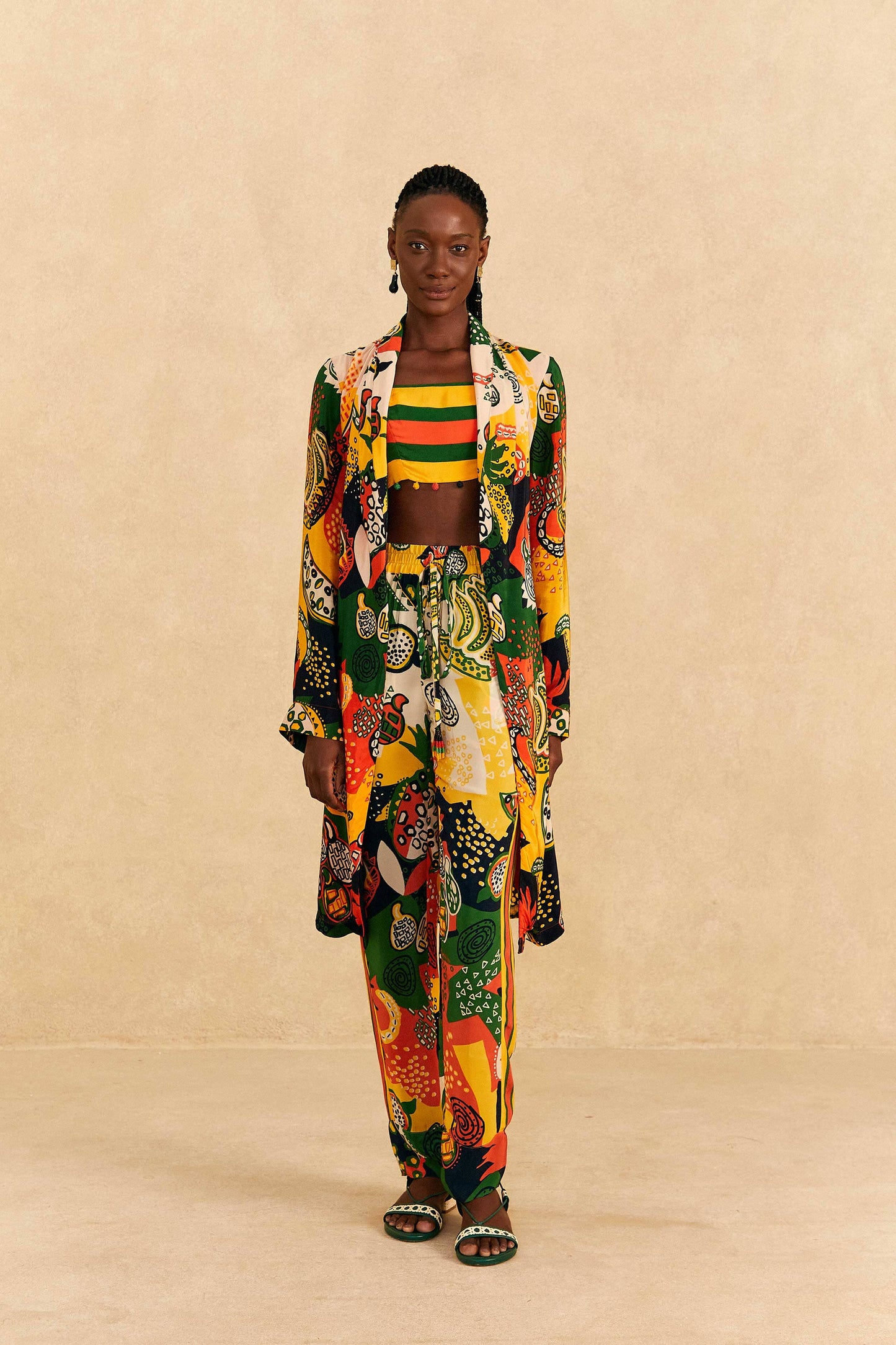 Farm Rio Tropittalist Multicolor Pants