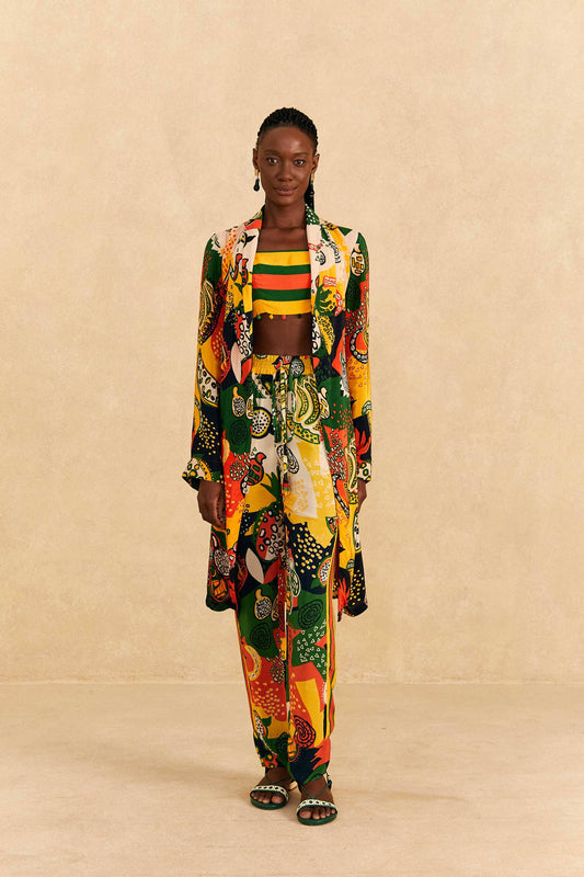 Farm Rio Tropittalist Multicolor Pants