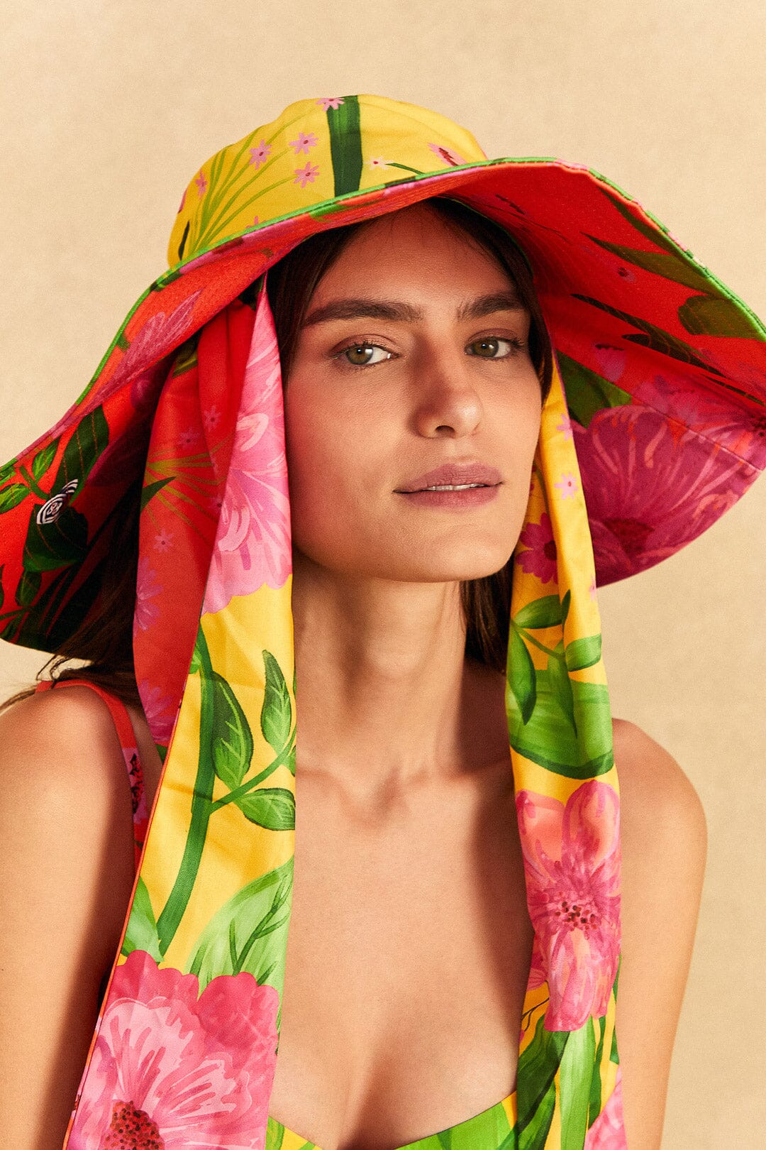Farm Rio Romantic Garden Hat