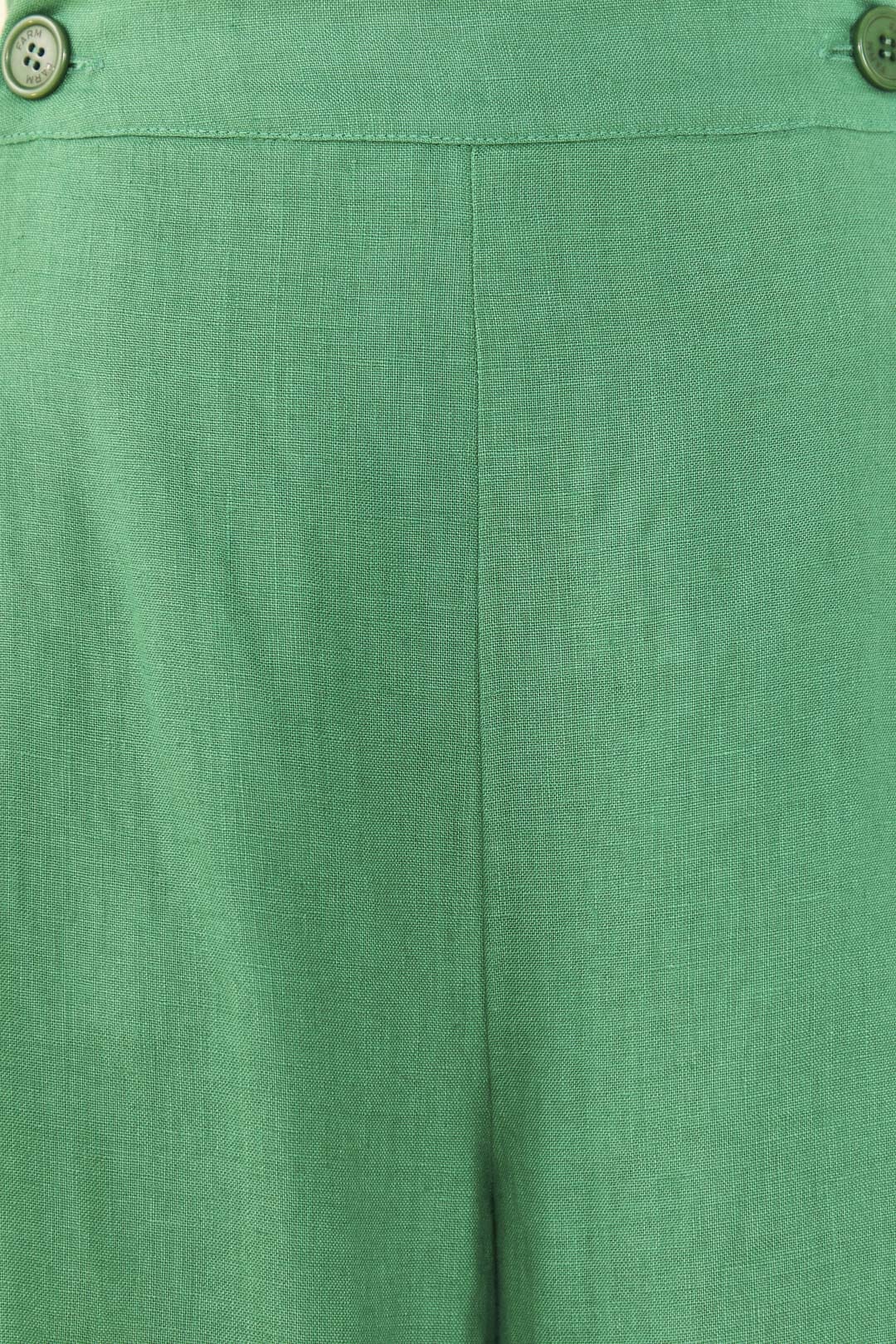 Farm Rio Embroided Green Pants
