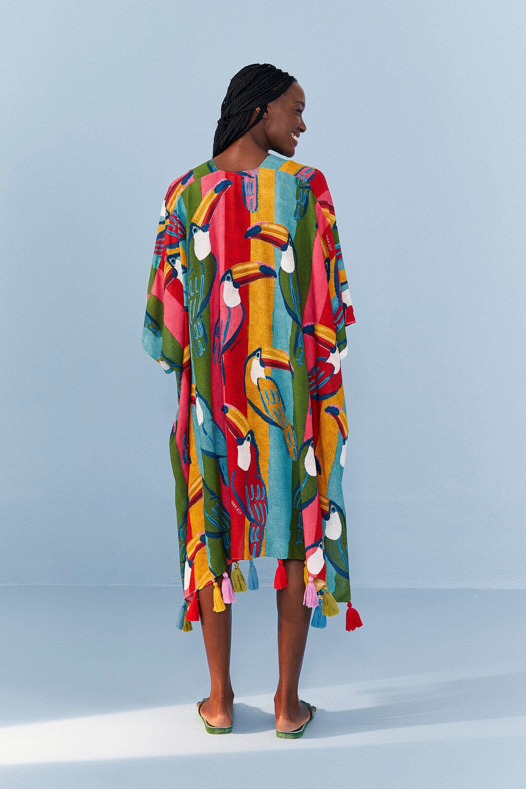 Farm Rio Wonderful Toucans Cover Up