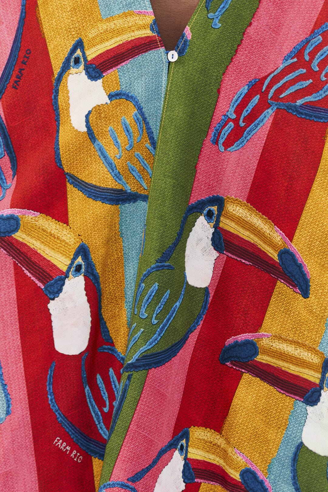 Farm Rio Wonderful Toucans Cover Up