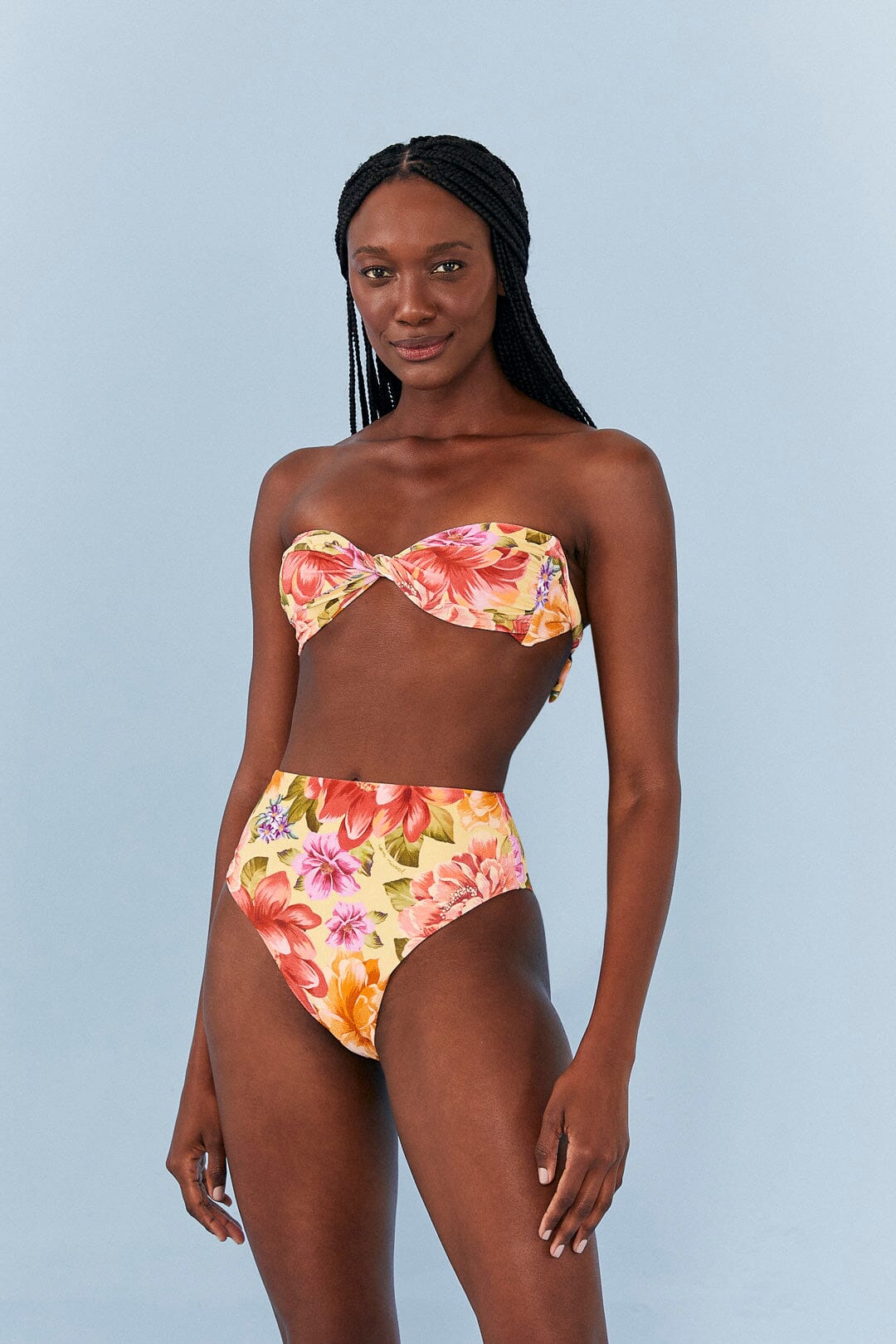 Farm Rio Lia High Waisted Bikini Bottom