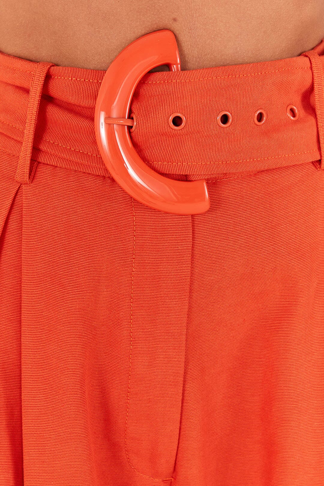 Farm Rio Orange Tailored Pants