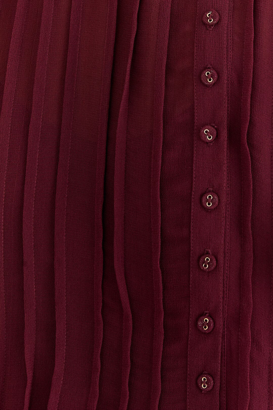 Farm Rio Burgundy Ruffle Blouse
