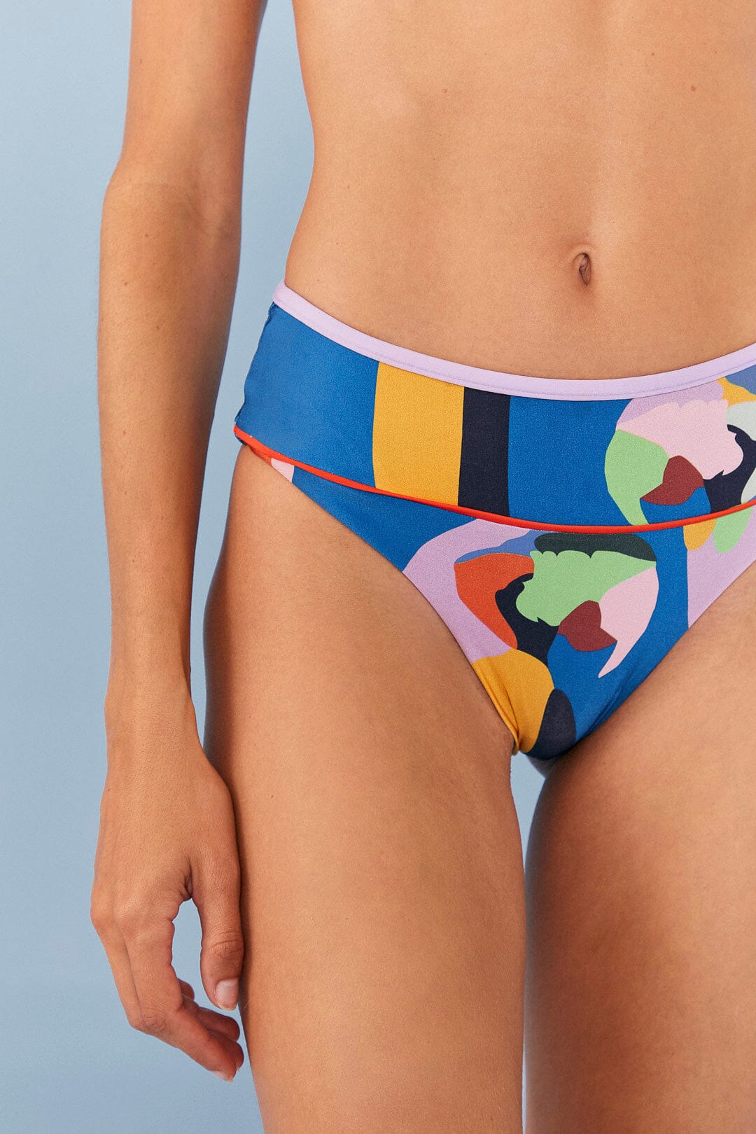Farm Rio Araraquara High Waisted Bikini Bottom