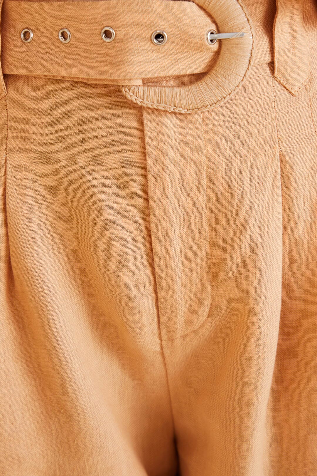 Farm Rio Beige Tailored Shorts