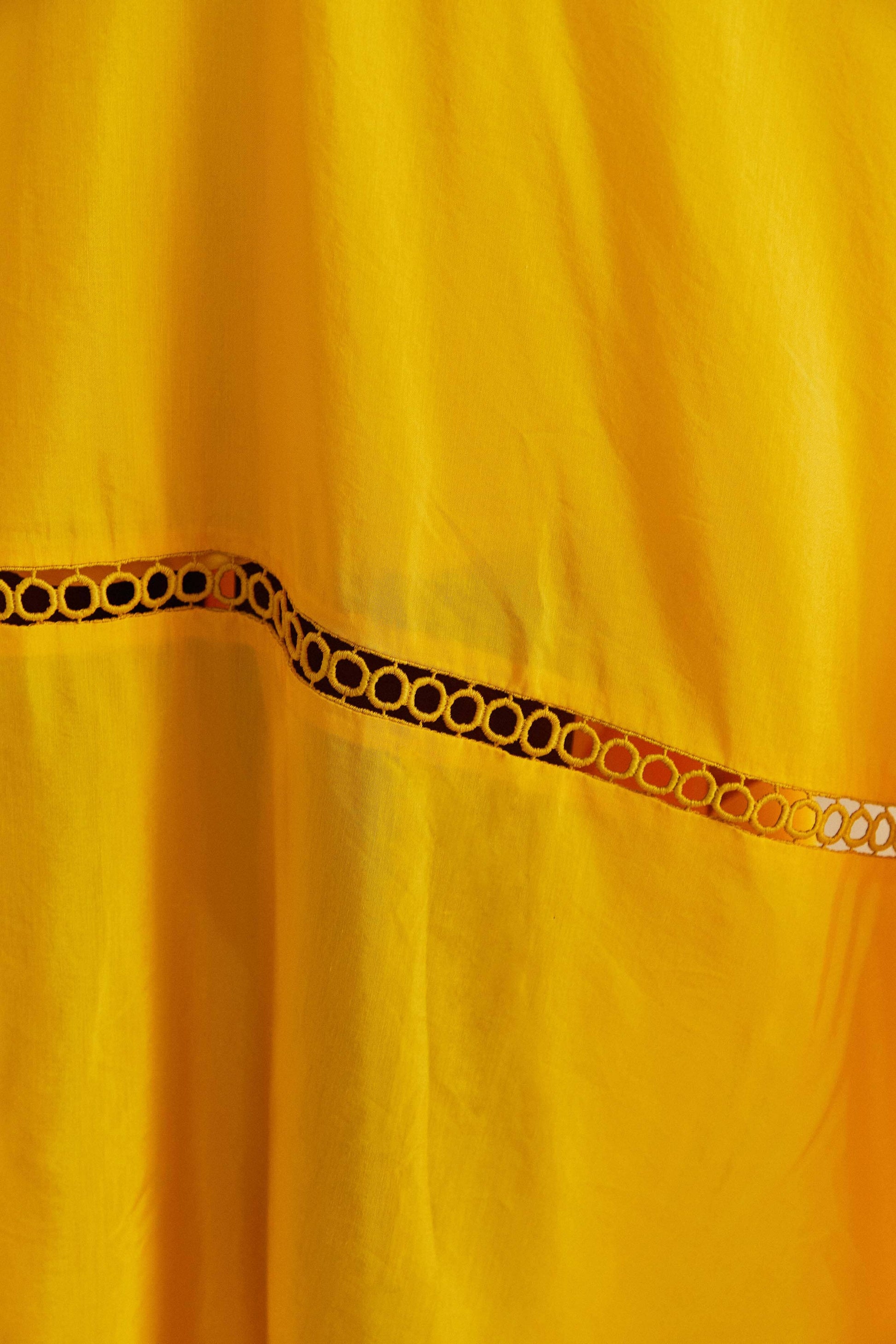 Farm Rio Yellow Sleeveless Maxi Dress