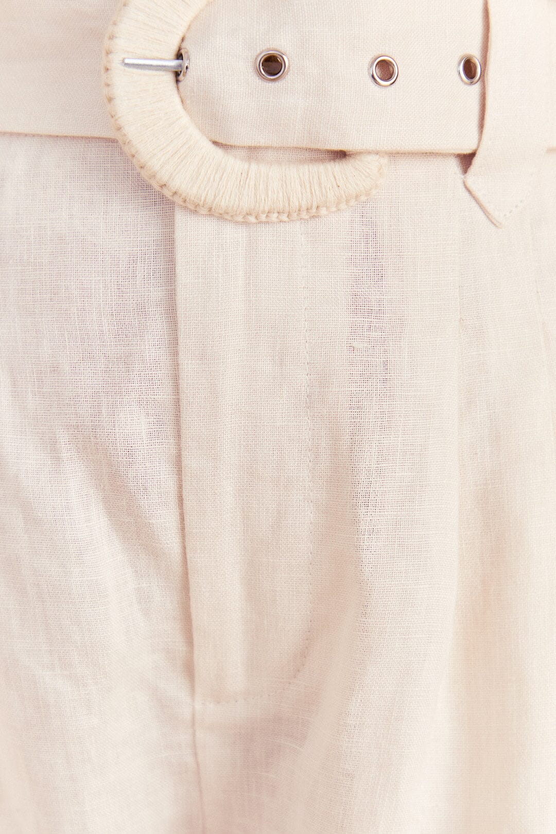 Farm Rio Off-White Tailored Shorts