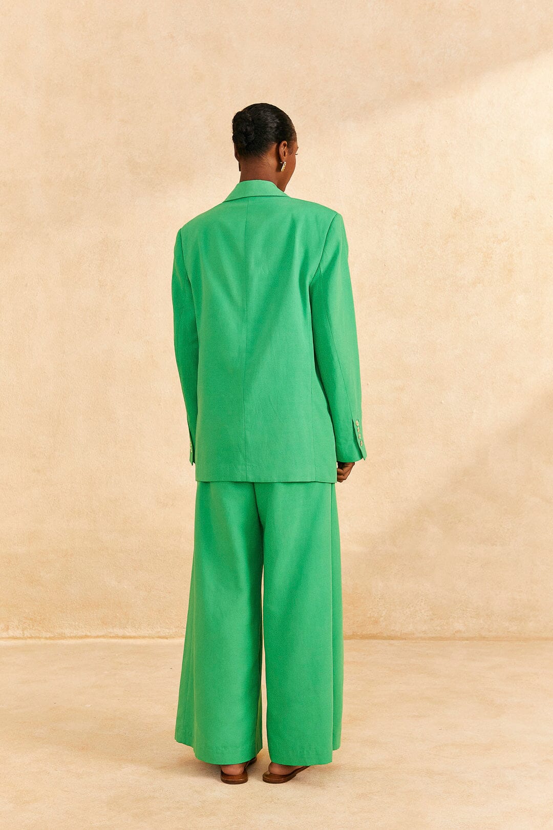 Farm Rio Bright Green Blazer