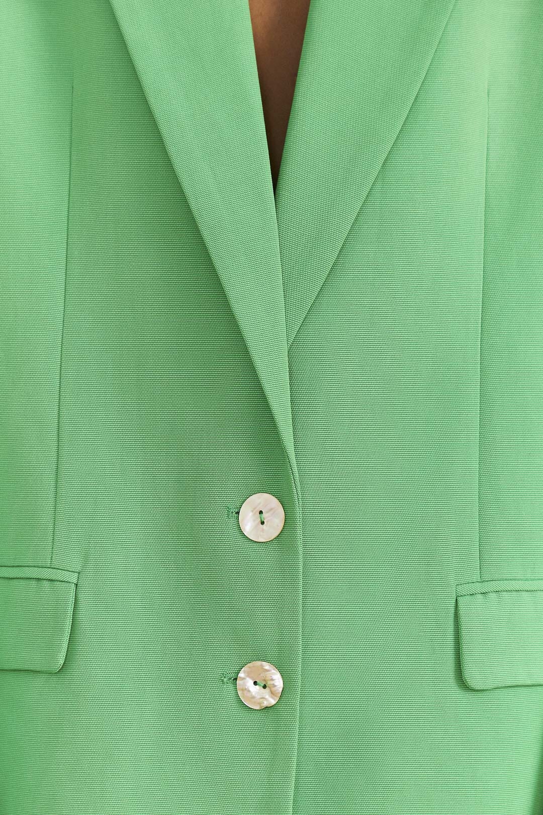 Farm Rio Bright Green Blazer