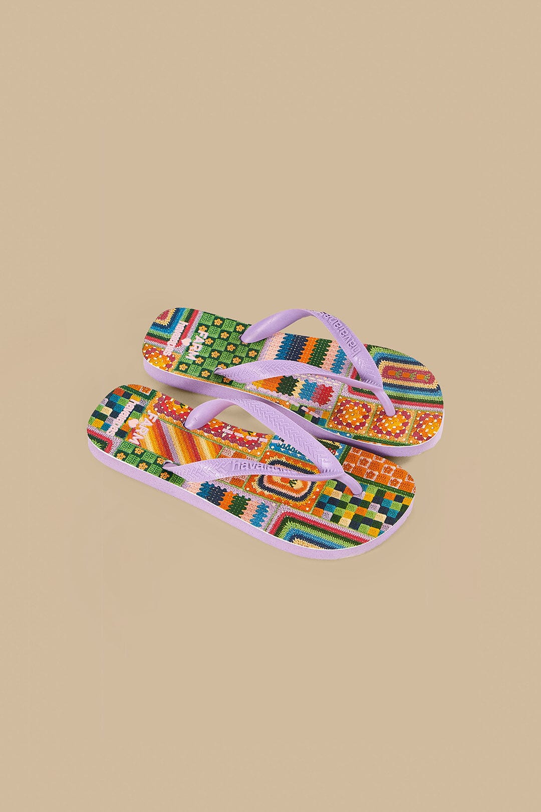  Mixed Crochet Havaianas Sandals
