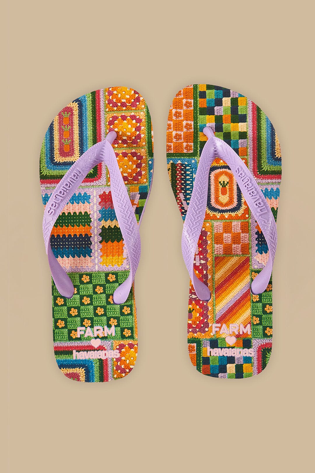  Mixed Crochet Havaianas Sandals