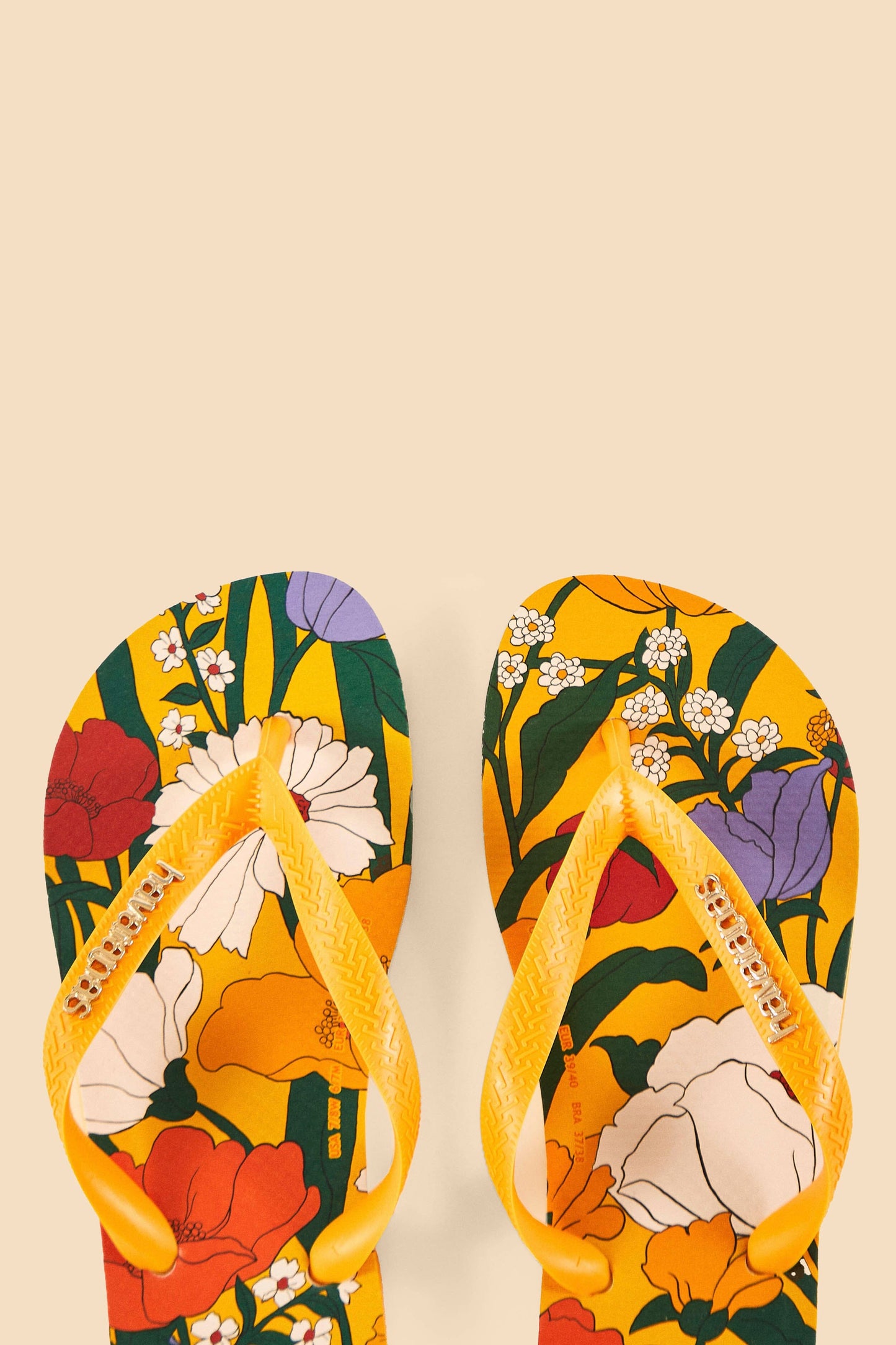 Farm Rio Bucolic Floral Havaianas Sandals