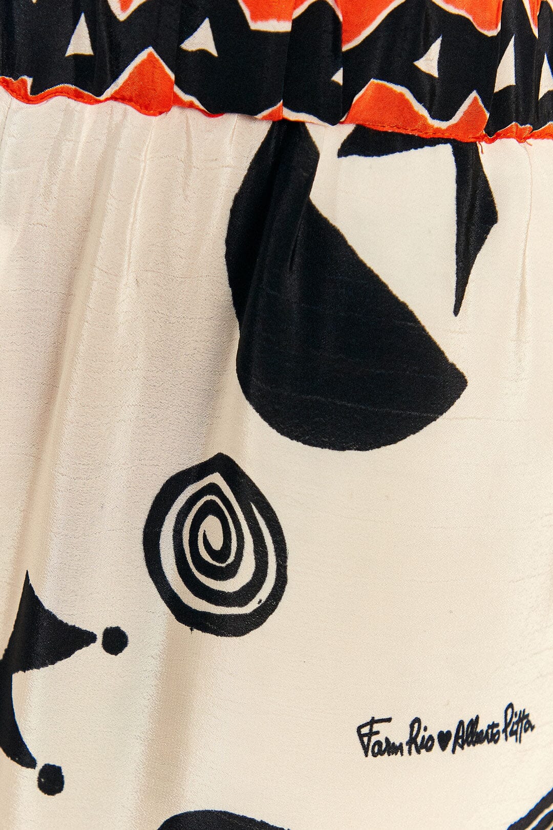 Farm Rio Off-White Pitta Soul Pants