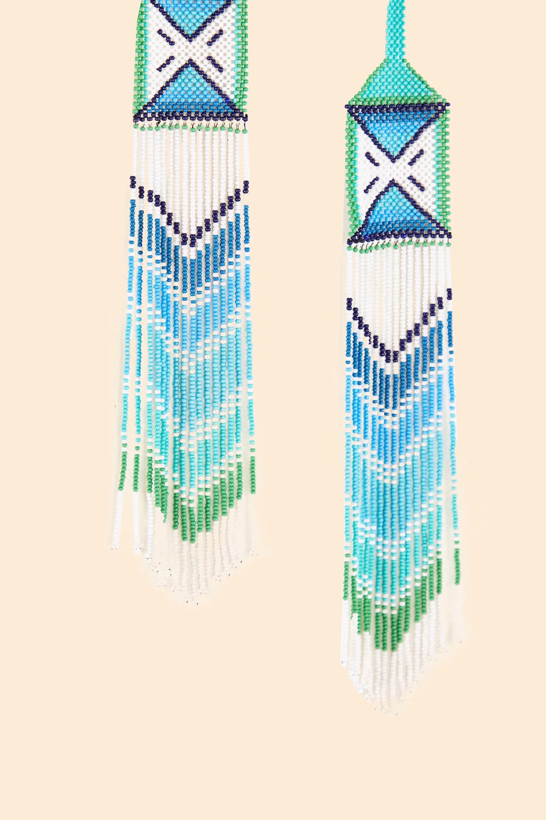 Farm Rio Yawanawa Maxi Beaded Earrings