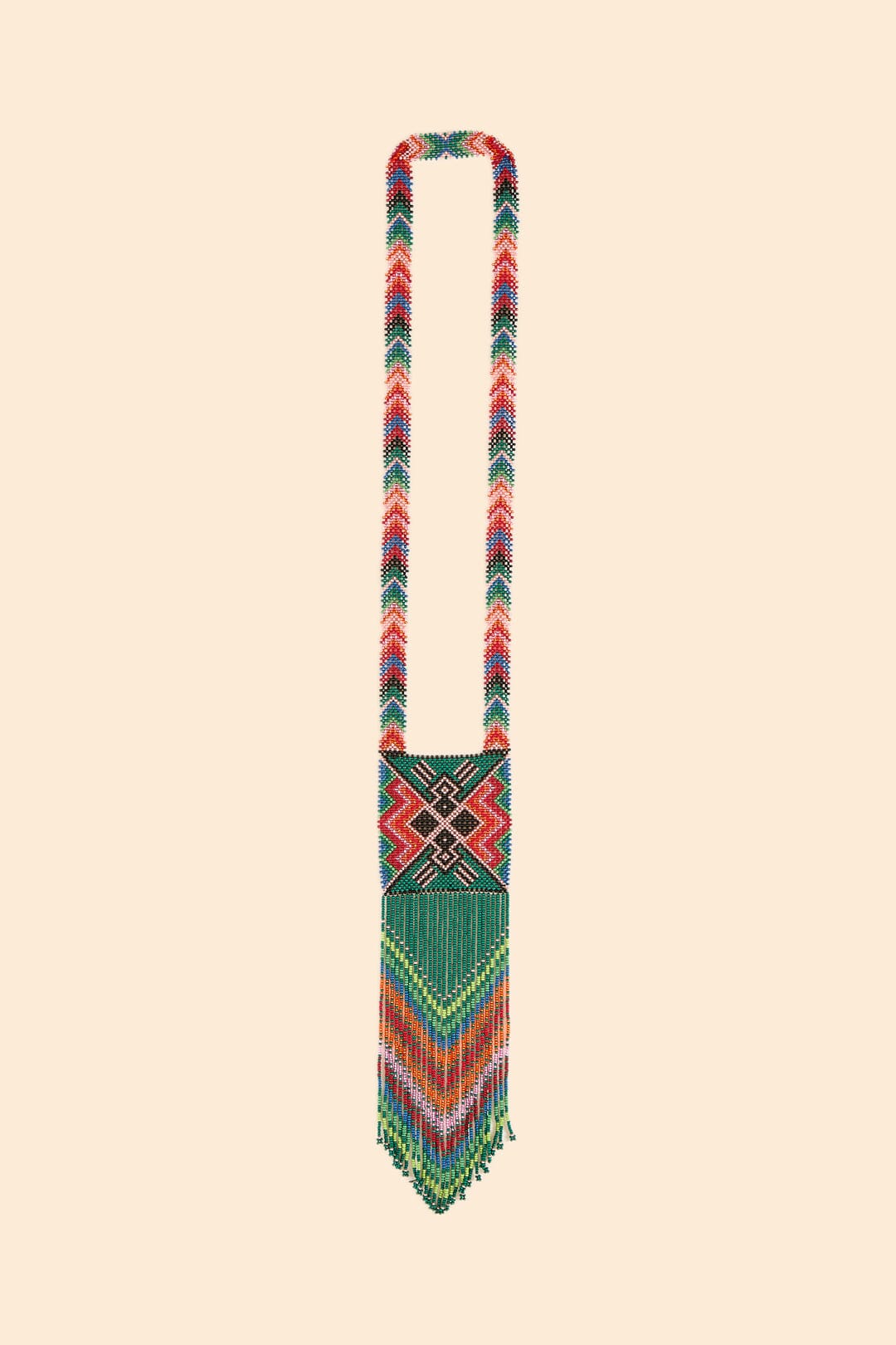 Farm Rio Yawanawa Maxi Beaded Necklace