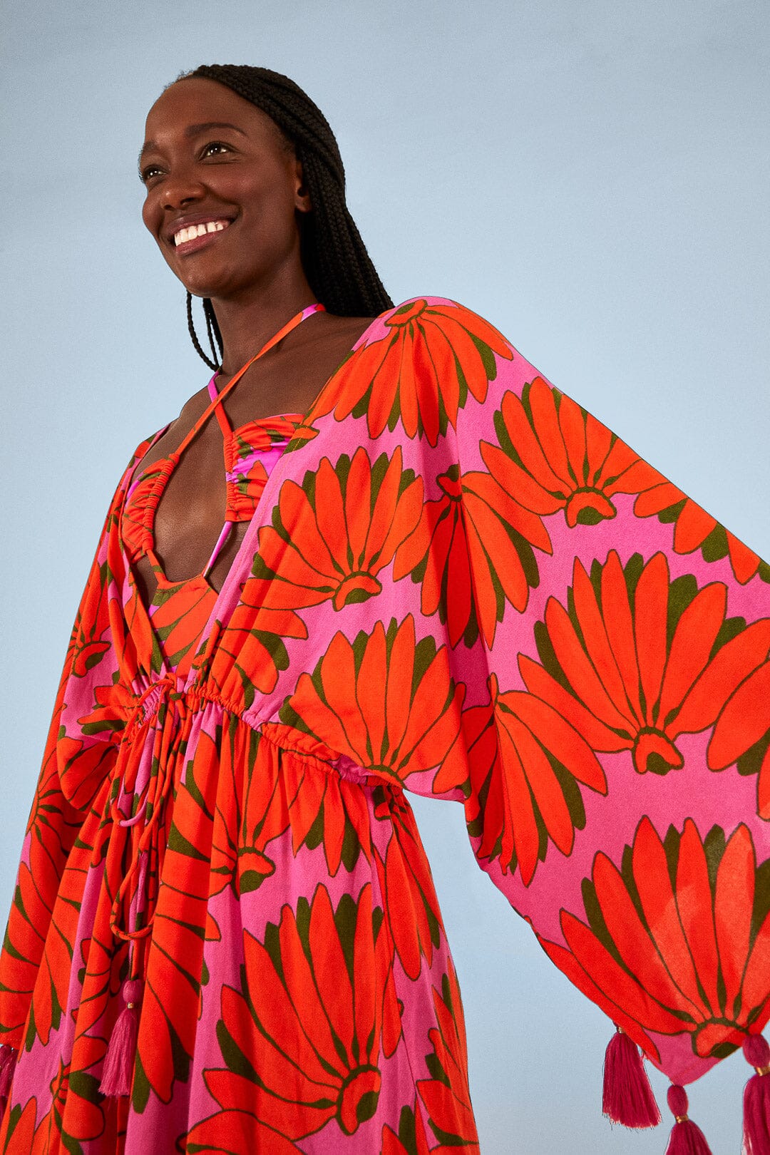Farm Rio Pink Copacabana Cover Up