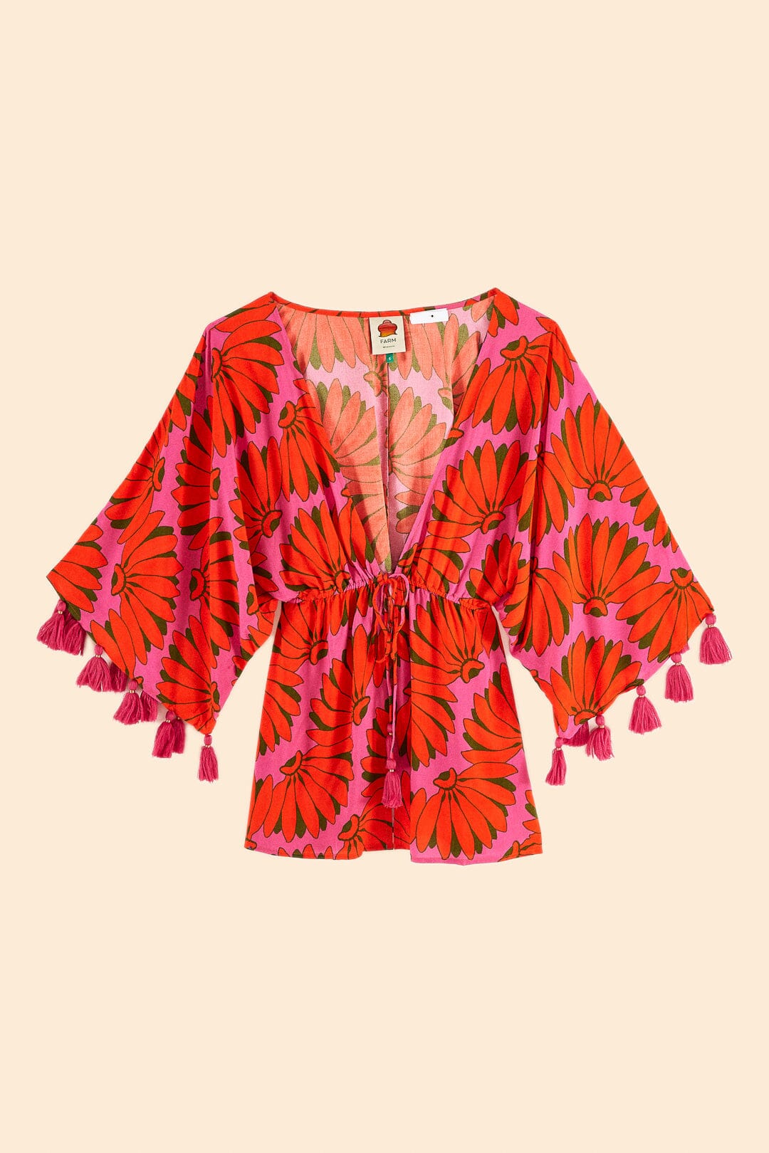 Farm Rio Pink Copacabana Cover Up