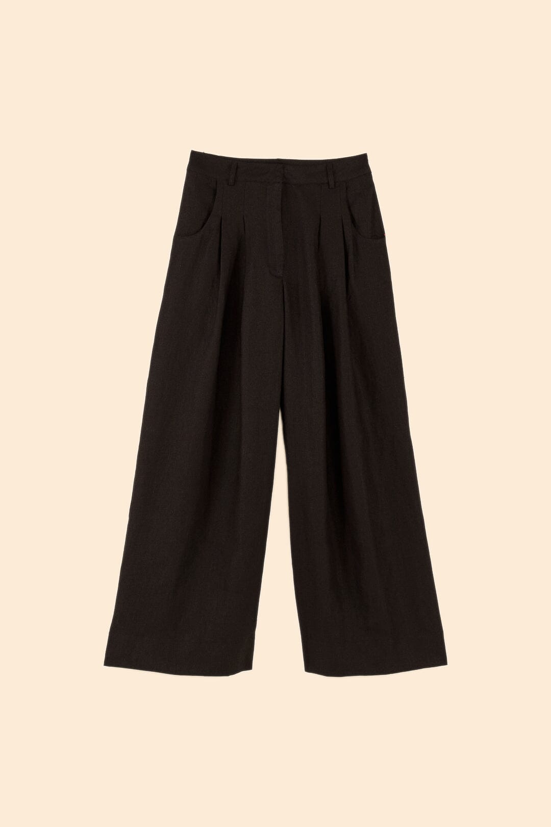 Farm Rio Black Low Waist Pants