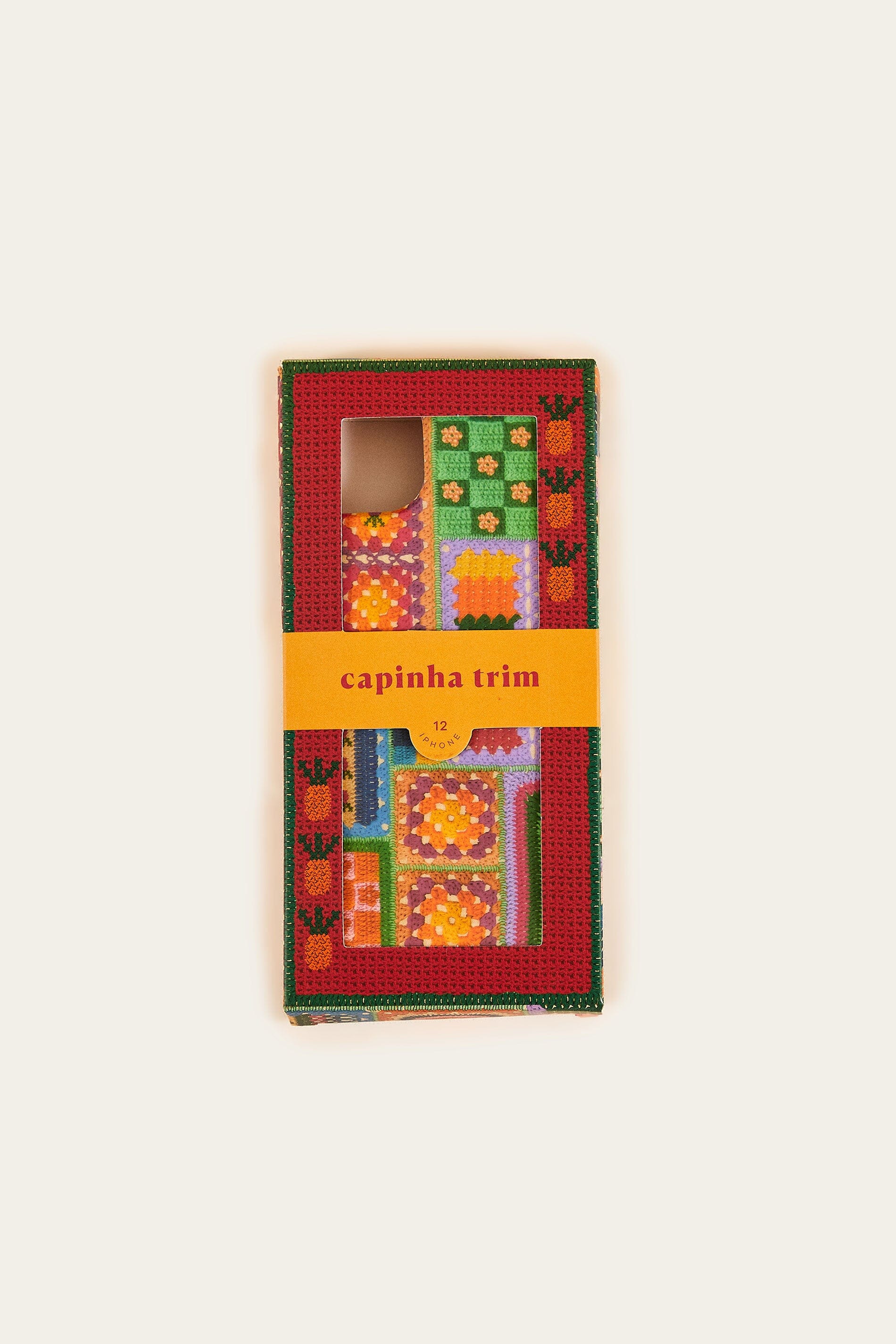 Farm Rio Iphone 12 Ring Ring Crochet Case