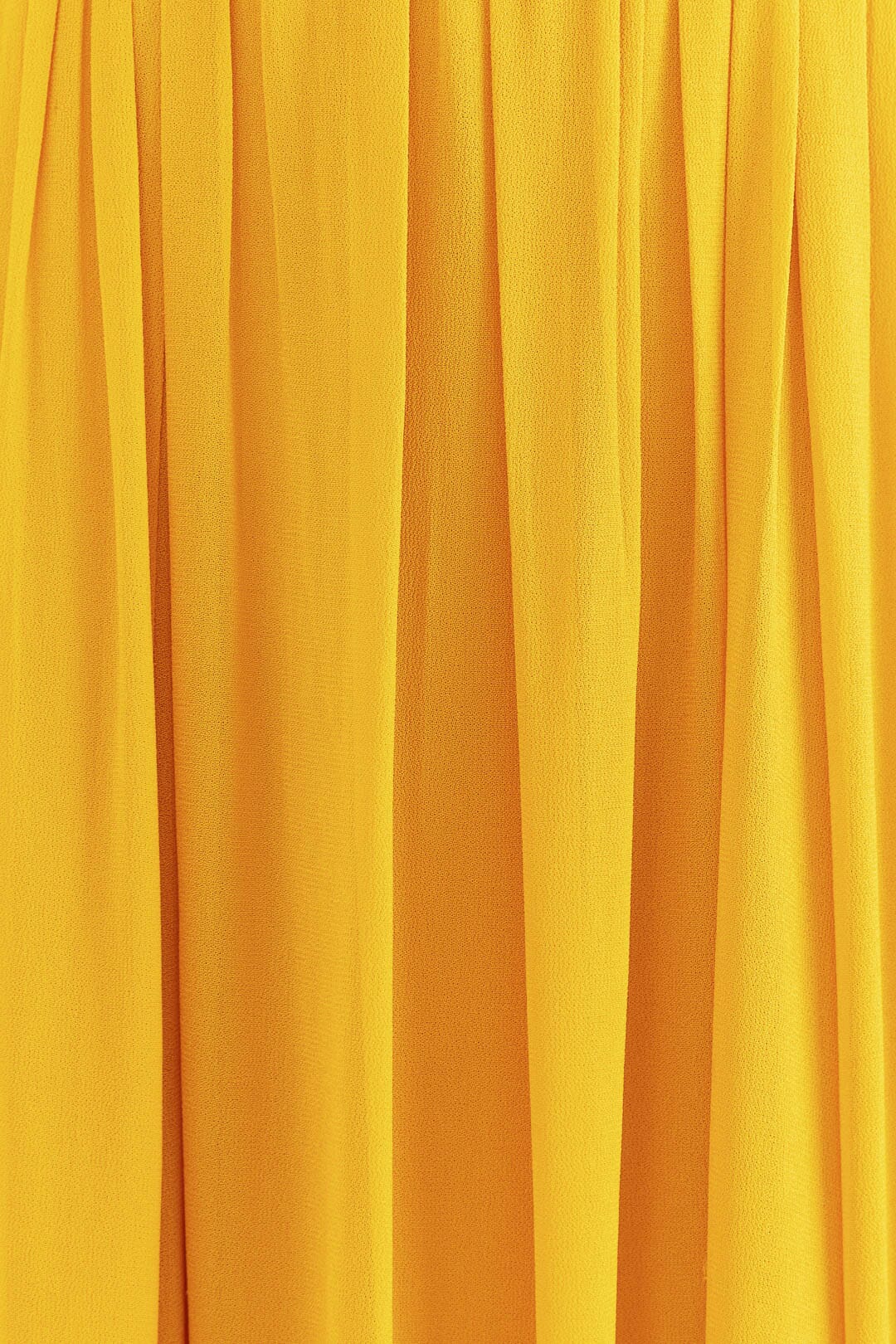 Farm Rio Yellow Sleeveless Maxi Dress With Sun Buckle