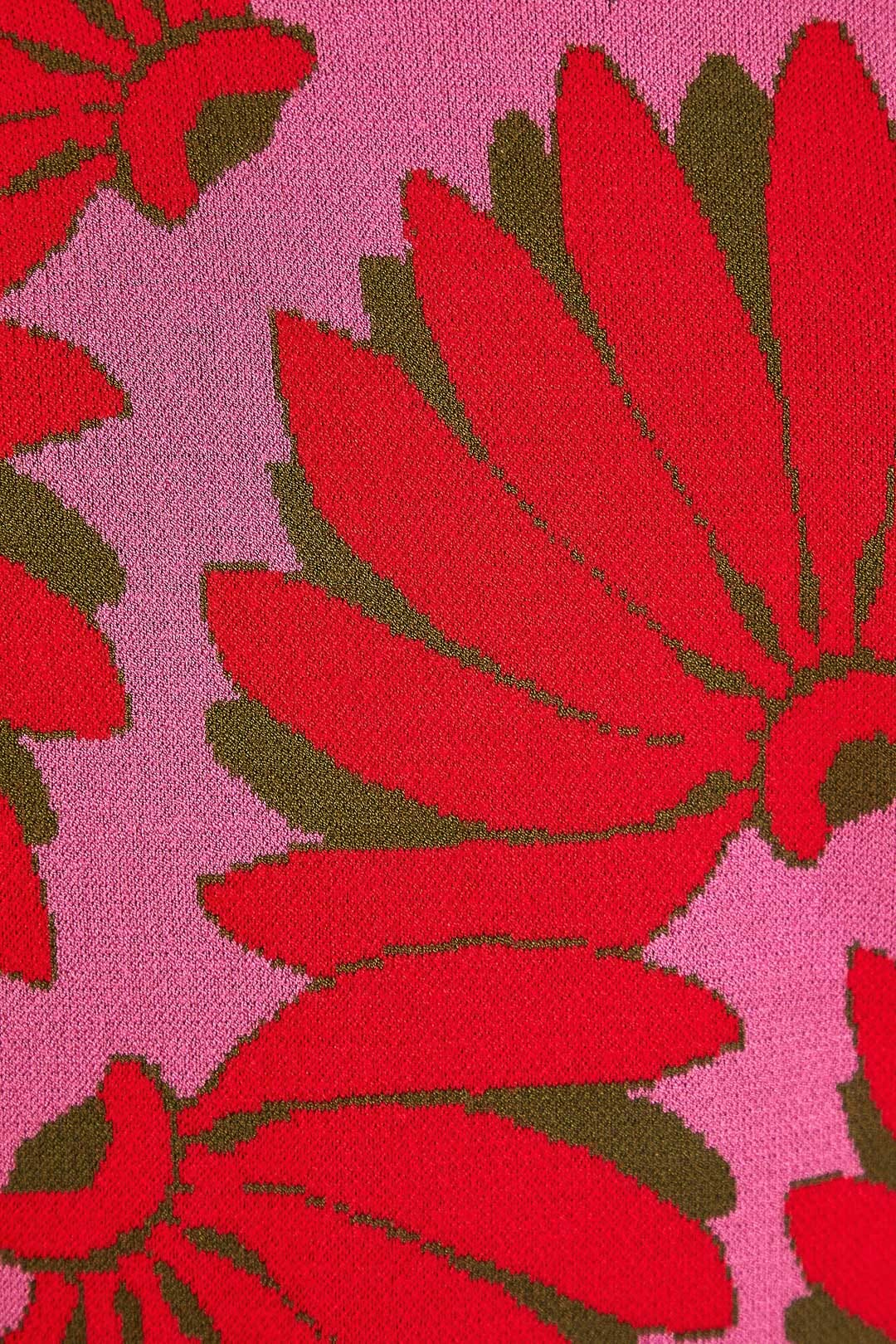 Farm Rio Pink Copacabana Knit Sweater