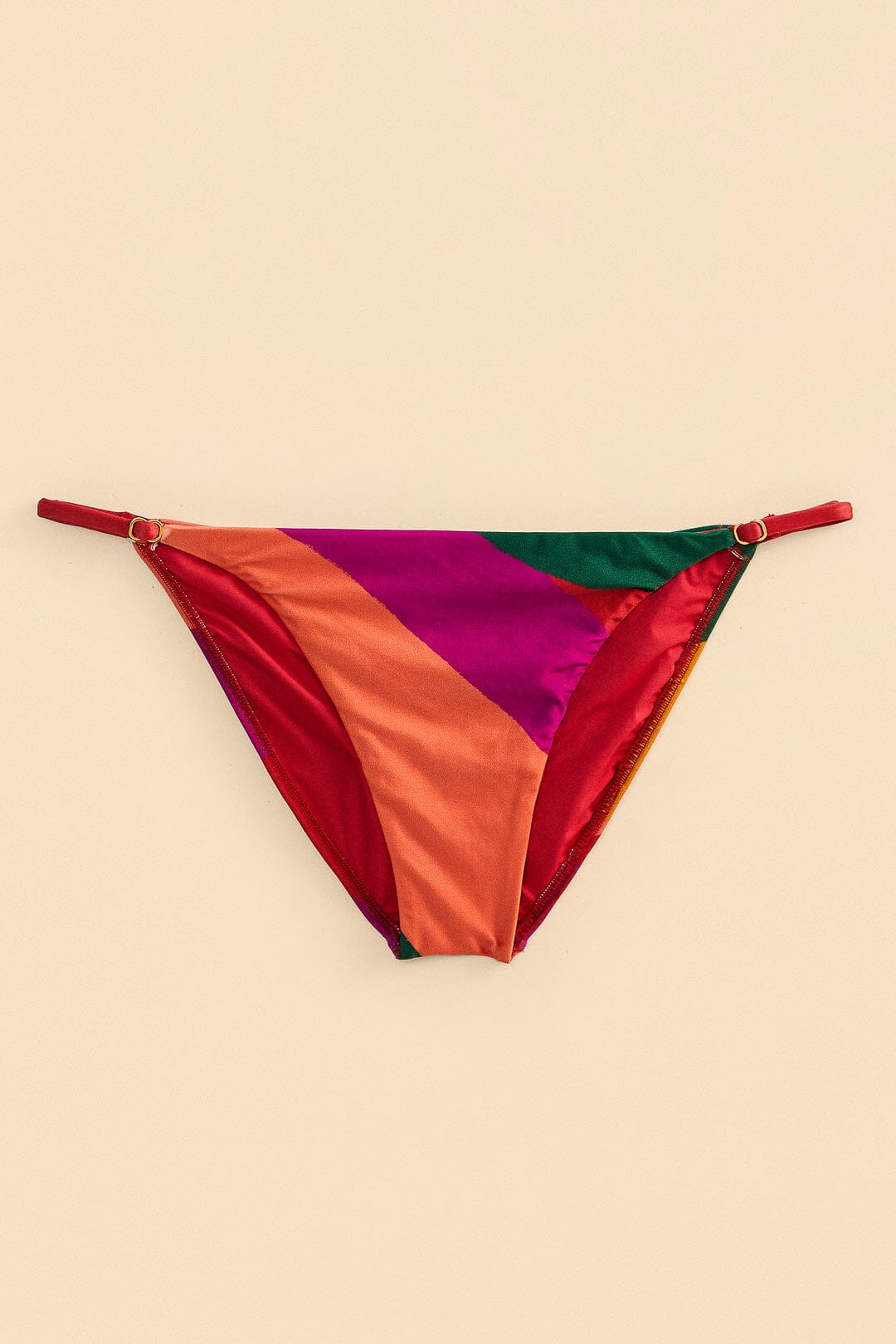 Farm Rio Colorful Leaves Full Bikini Bottom