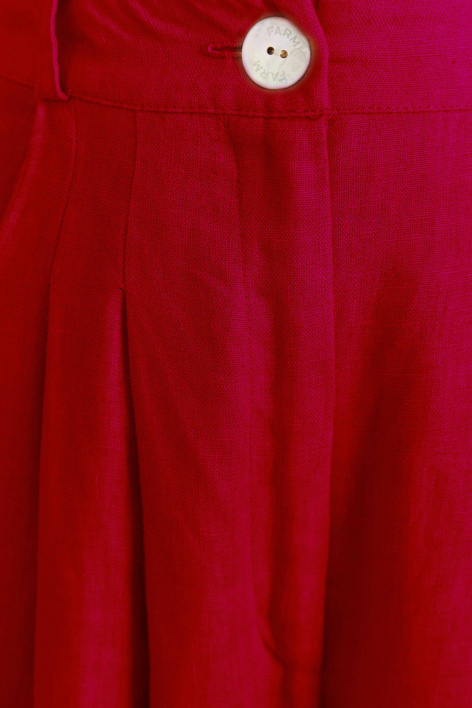 Farm Rio Red High Waist Pants