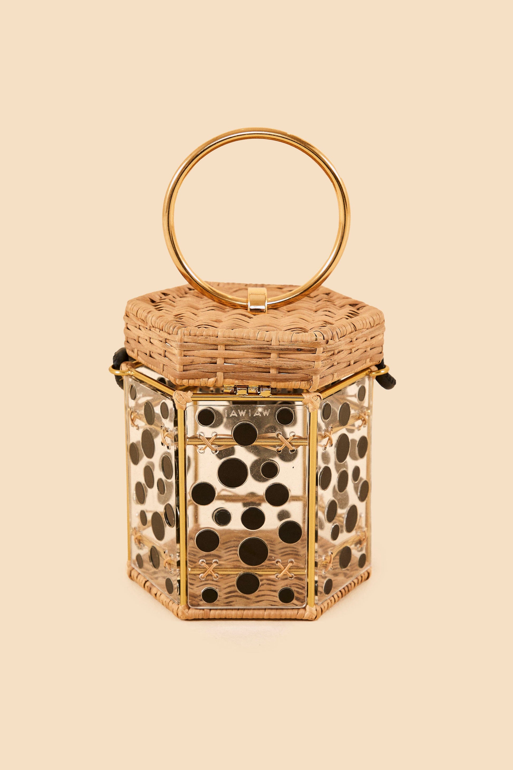 Farm Rio Black Waiwai Bag