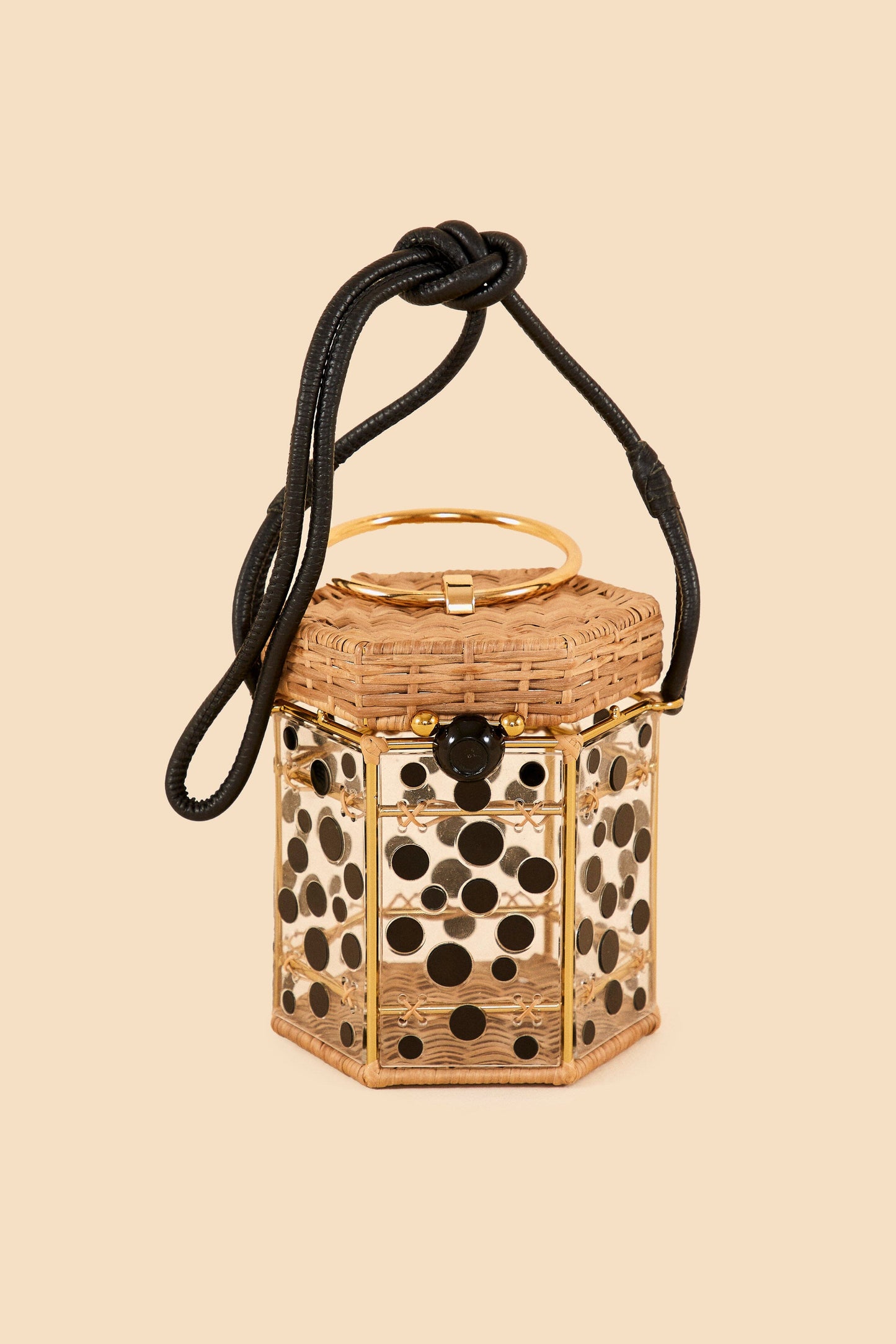 Farm Rio Black Waiwai Bag