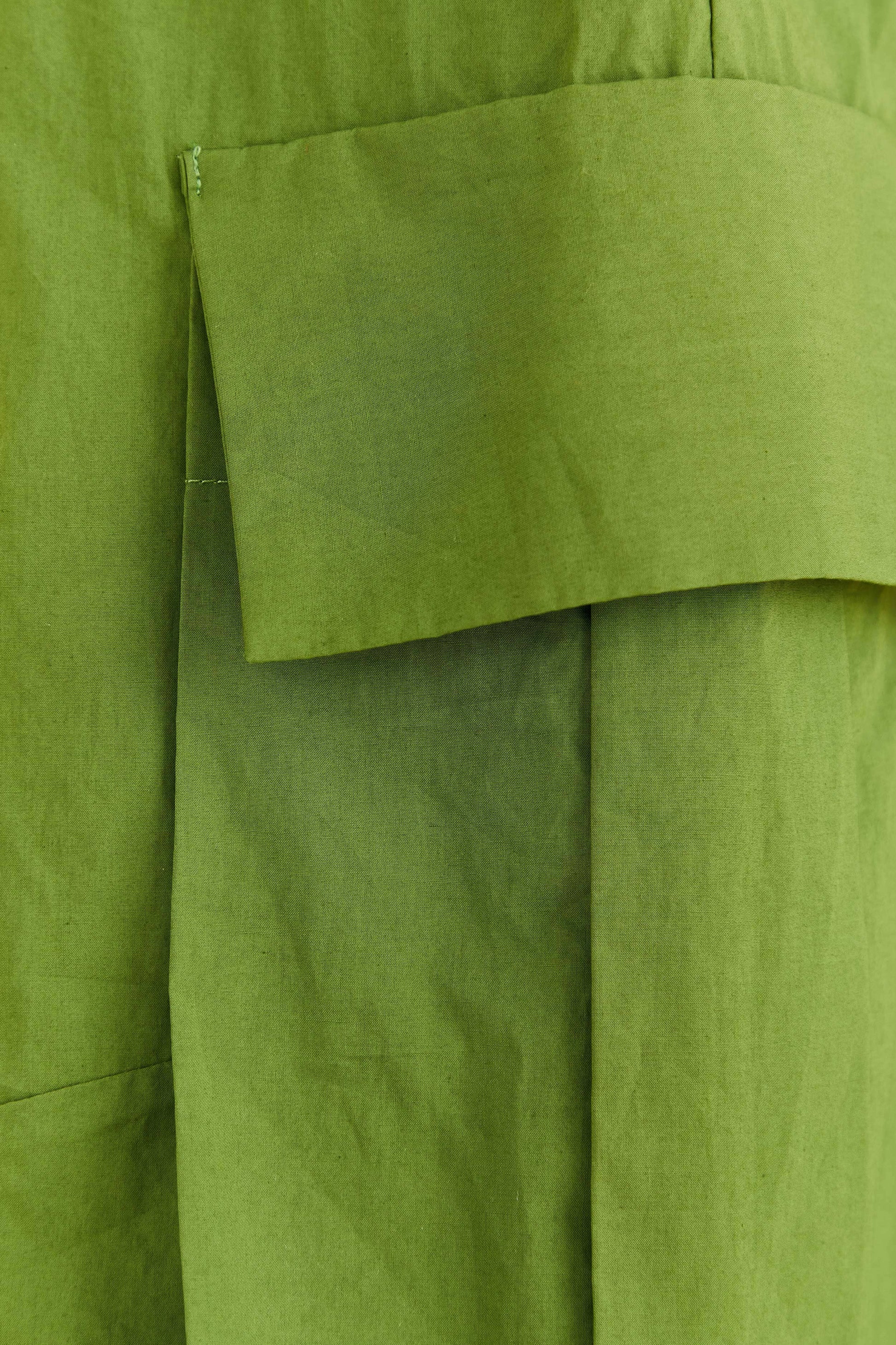 Farm Rio Green Organic Cotton Cargo Pants