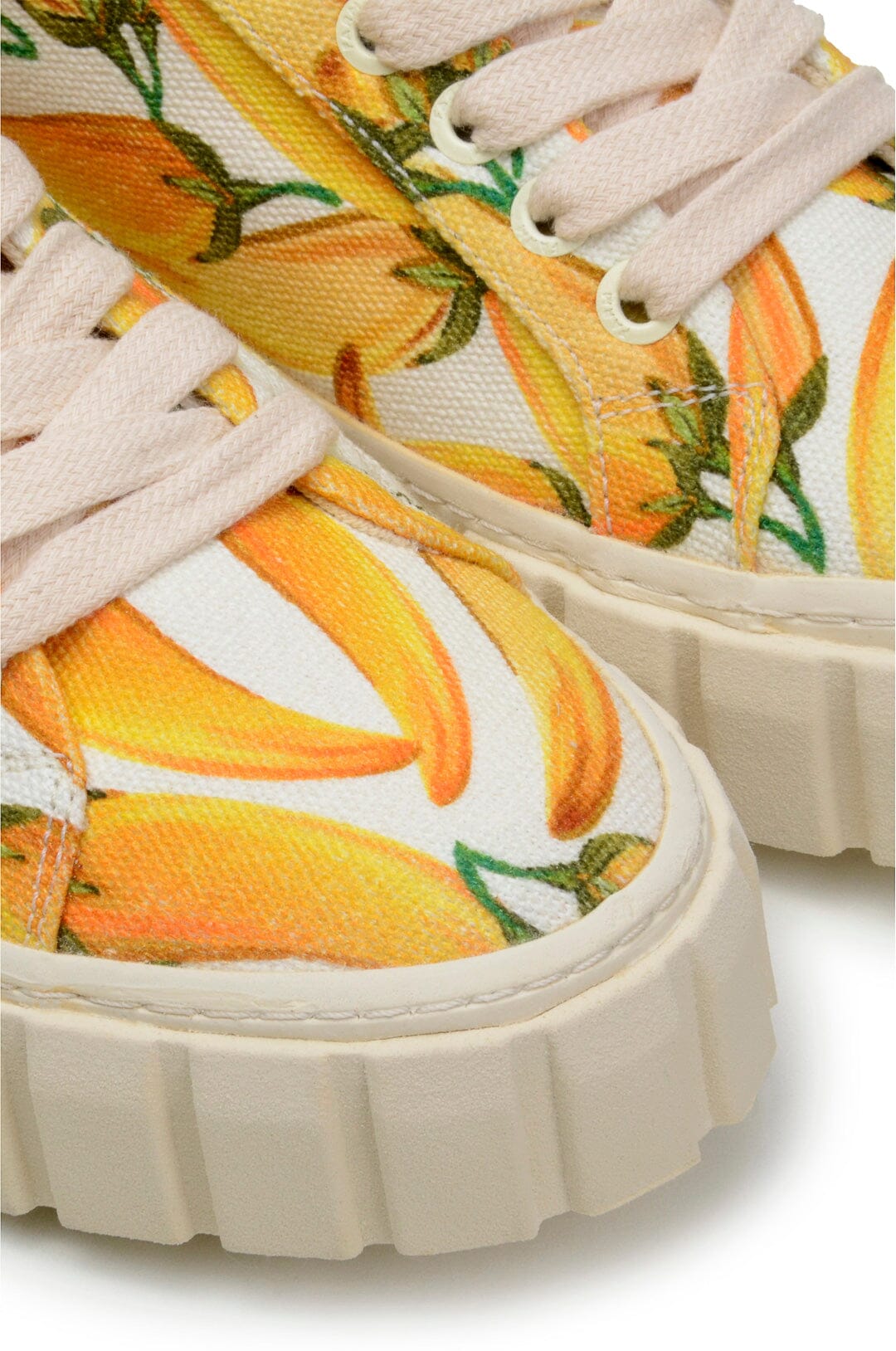 Farm Rio Off White Peppers Flatform Sneaker
