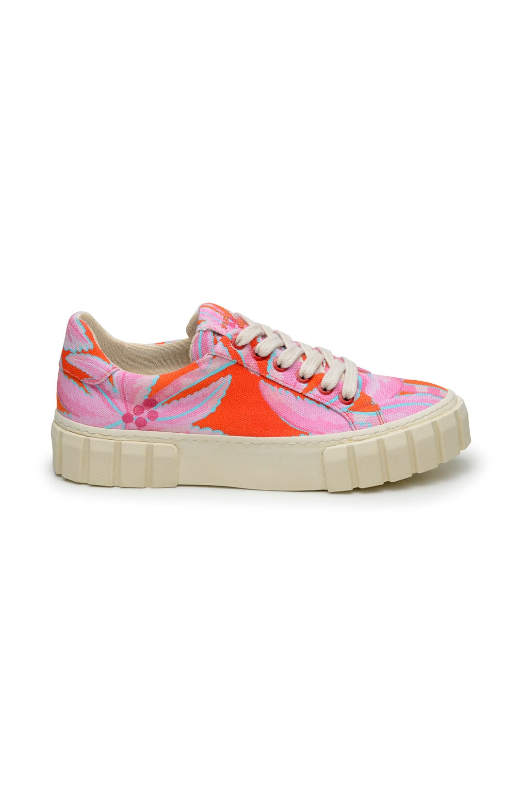 Farm Rio Red Coconut Tree Flatform Sneaker
