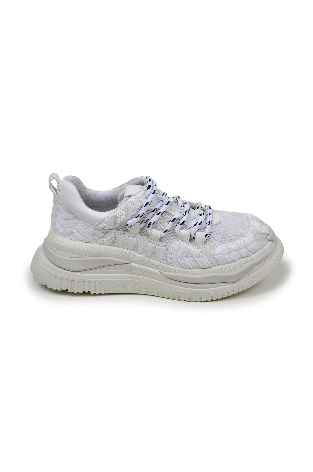 Farm Rio Off White Platform Sneaker