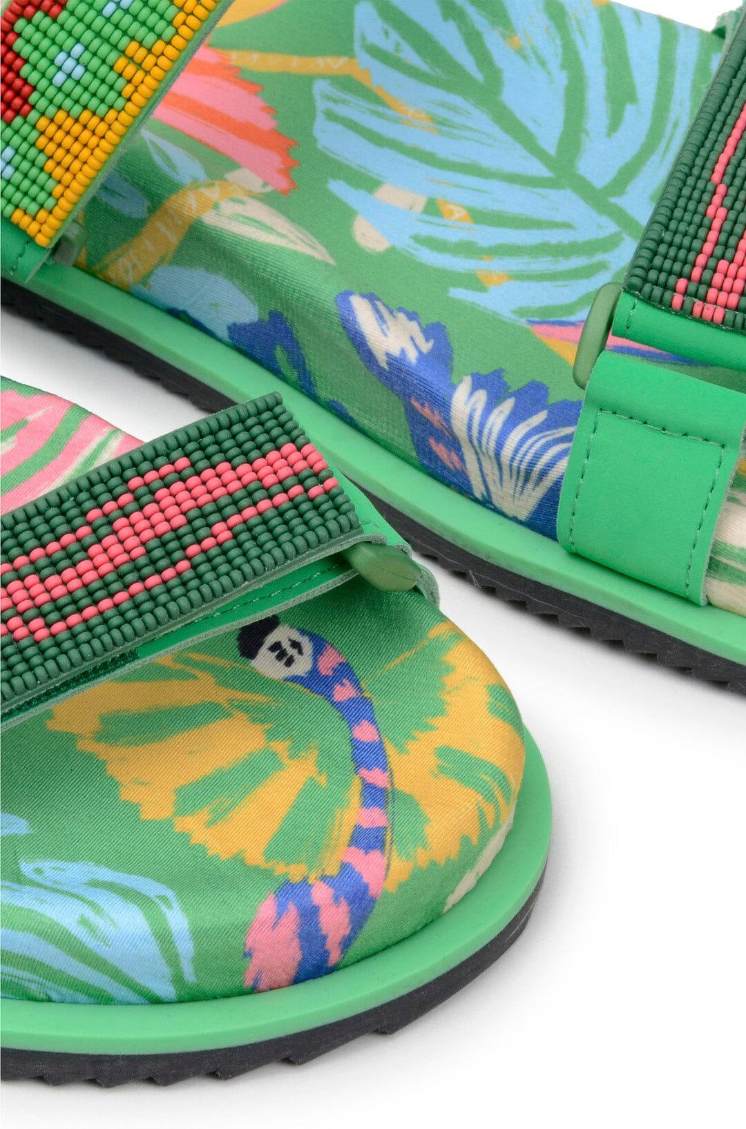 Farm Rio Colorful Forest Anatomic Slide Sandal